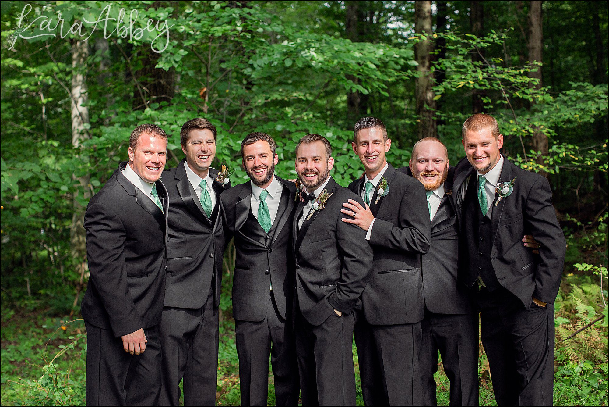 Rich Summer Wedding Portraits at Laurelville Christian Retreat Center in Mt. Pleasant, PA