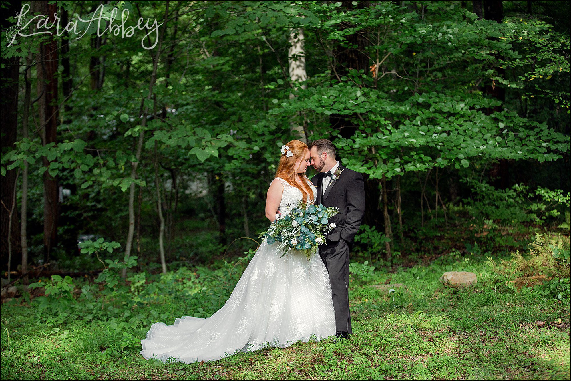 Rich Summer Wedding Portraits at Laurelville Christian Retreat Center in Mt. Pleasant, PA