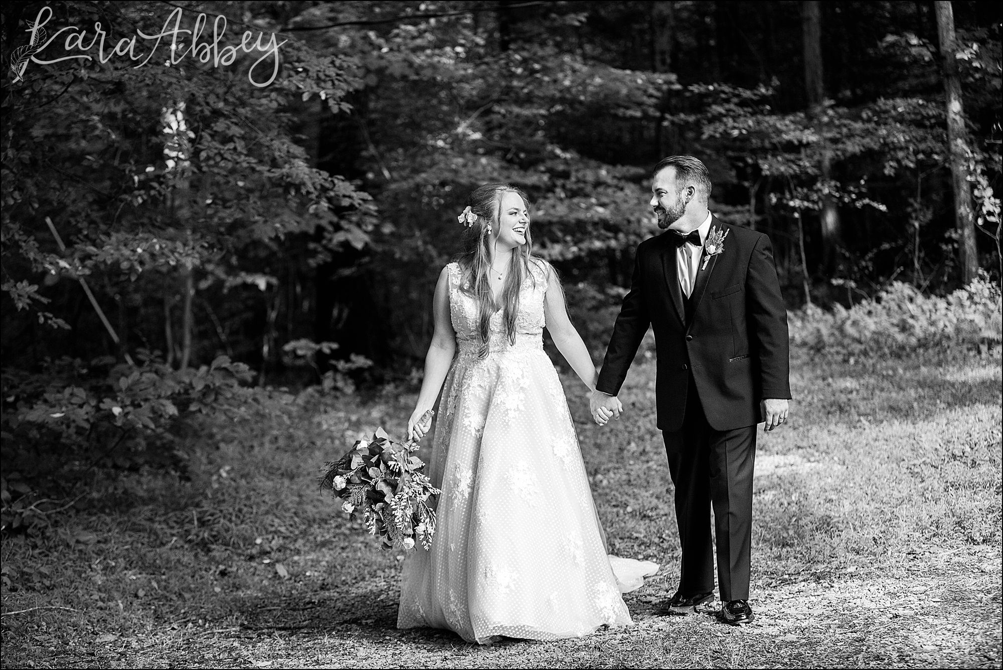Rich Summer Wedding Portraits at Laurelville Christian Retreat Center in Mt. Pleasant, PA