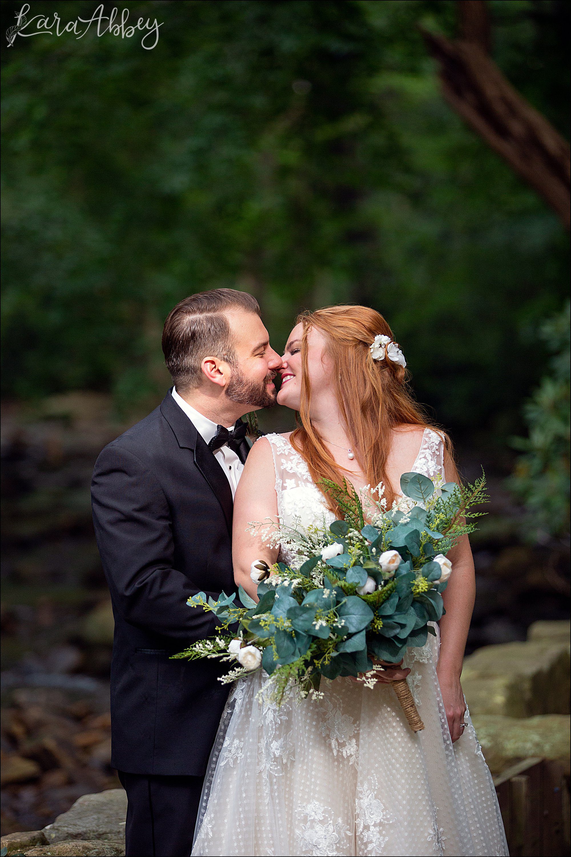Rich Summer Wedding Portraits at Laurelville Christian Retreat Center in Mt. Pleasant, PA