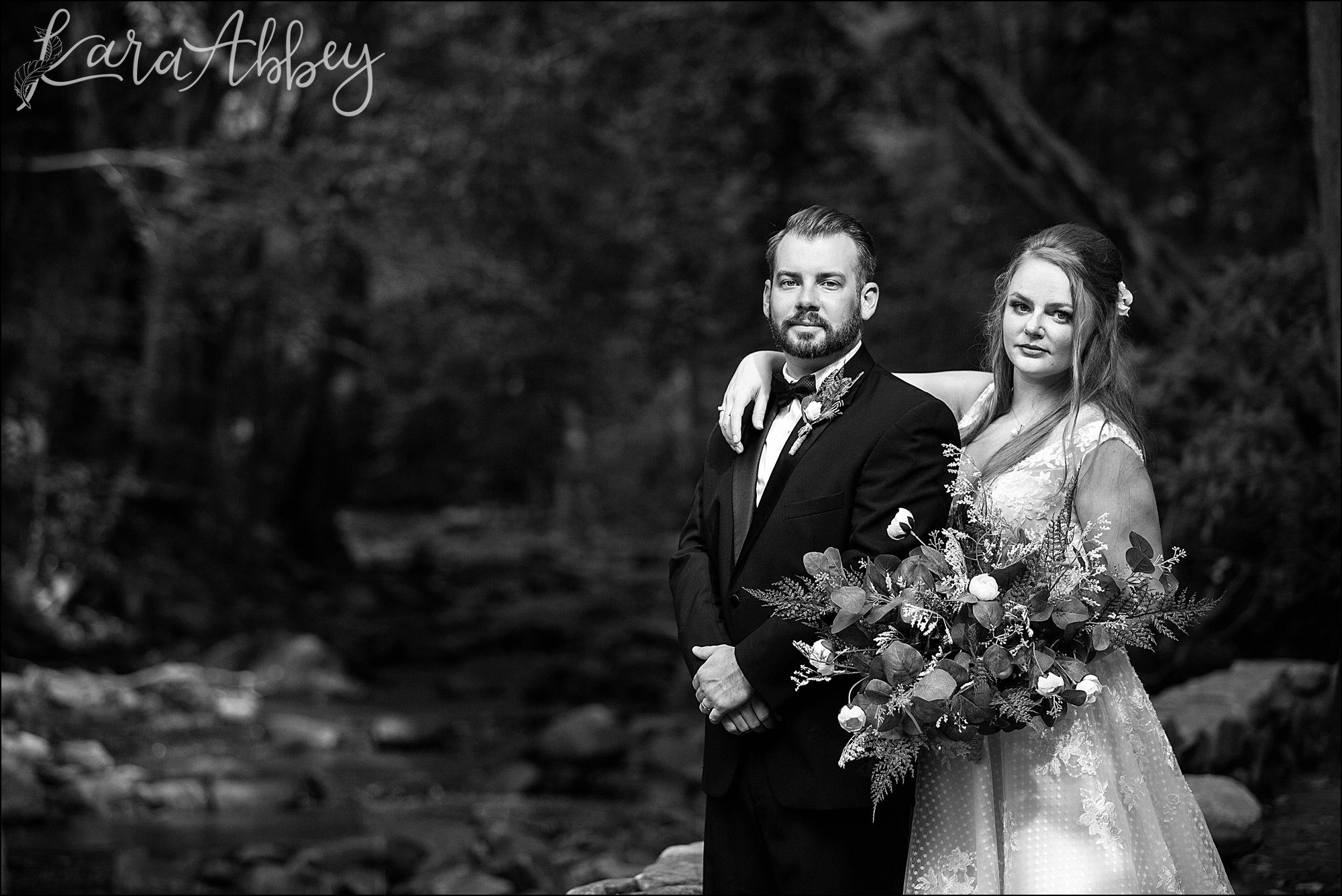 Rich Summer Wedding Portraits at Laurelville Christian Retreat Center in Mt. Pleasant, PA
