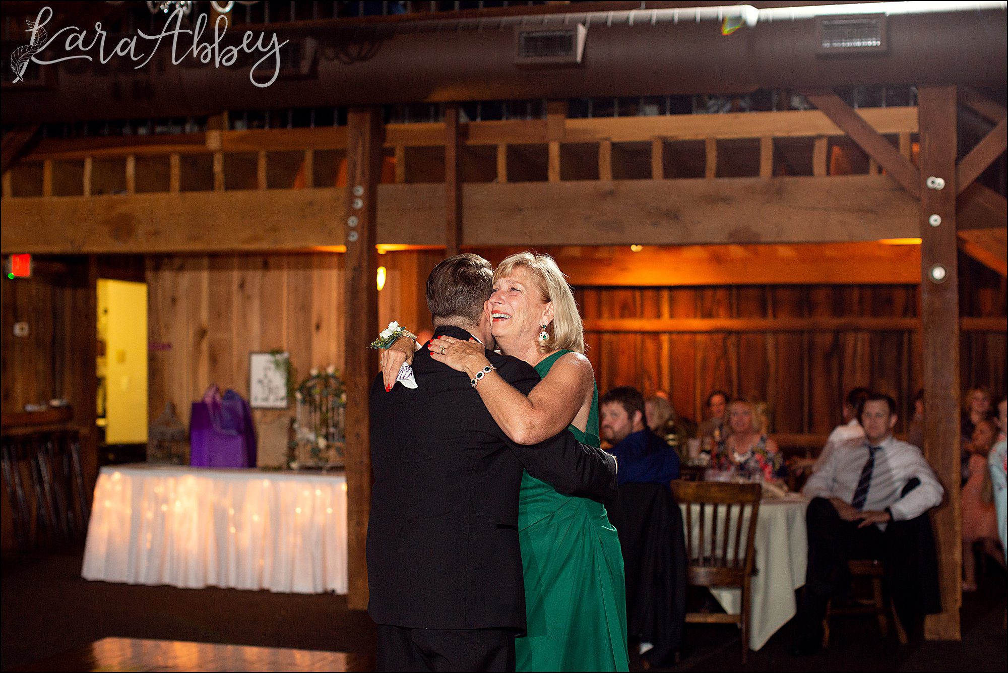 Rich Summer Wedding Reception at Bell's Banquets in Mt. Pleasant, PA