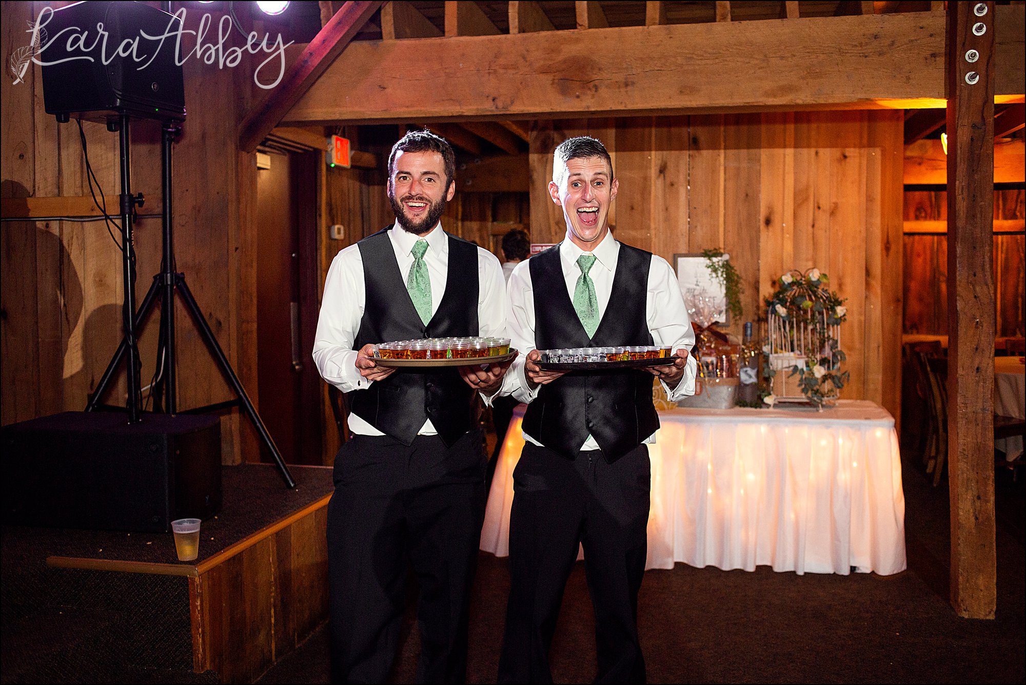 Rich Summer Wedding Reception at Bell's Banquets in Mt. Pleasant, PA