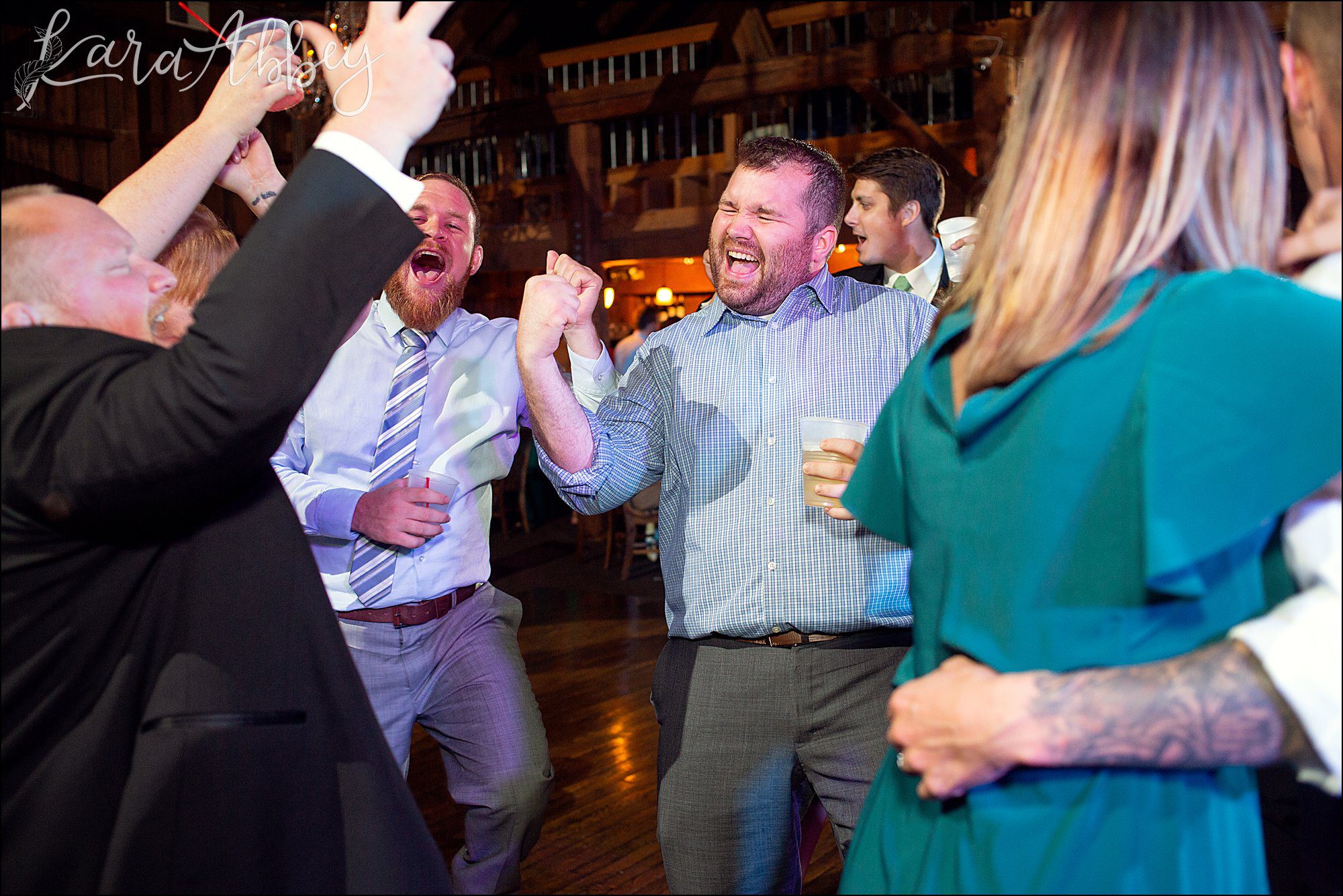 Rich Summer Wedding Reception at Bell's Banquets in Mt. Pleasant, PA
