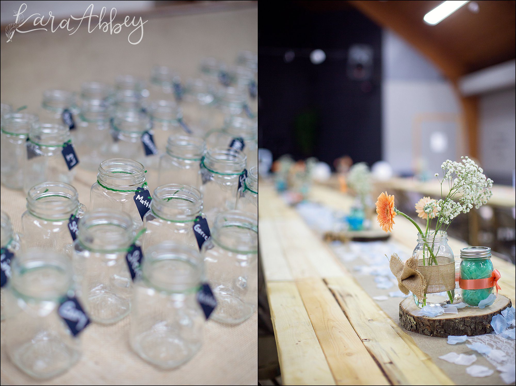 Summer Rustic DIY Wedding at Christian Life Church in Trafford, PA