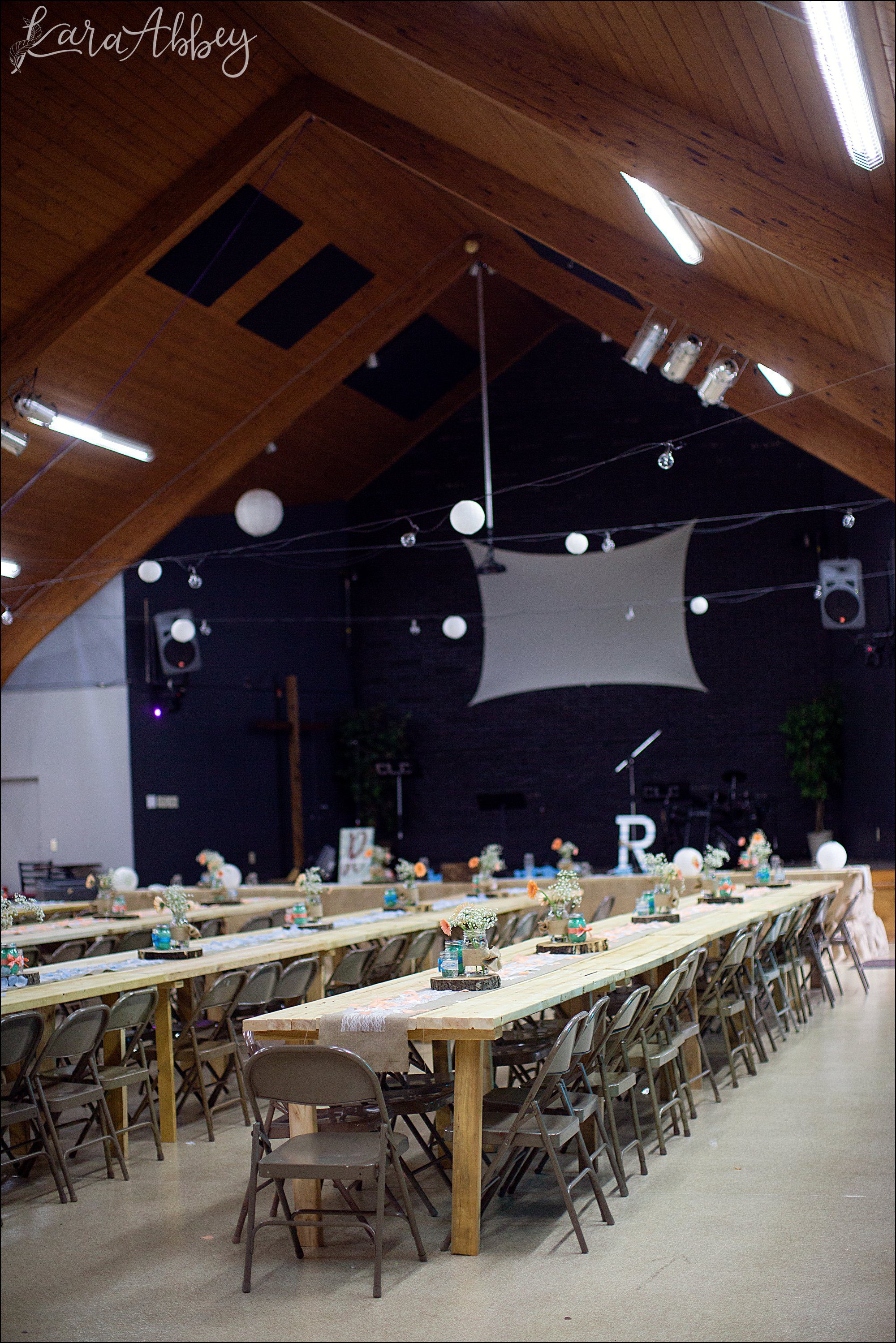 Summer Rustic DIY Wedding at Christian Life Church in Trafford, PA
