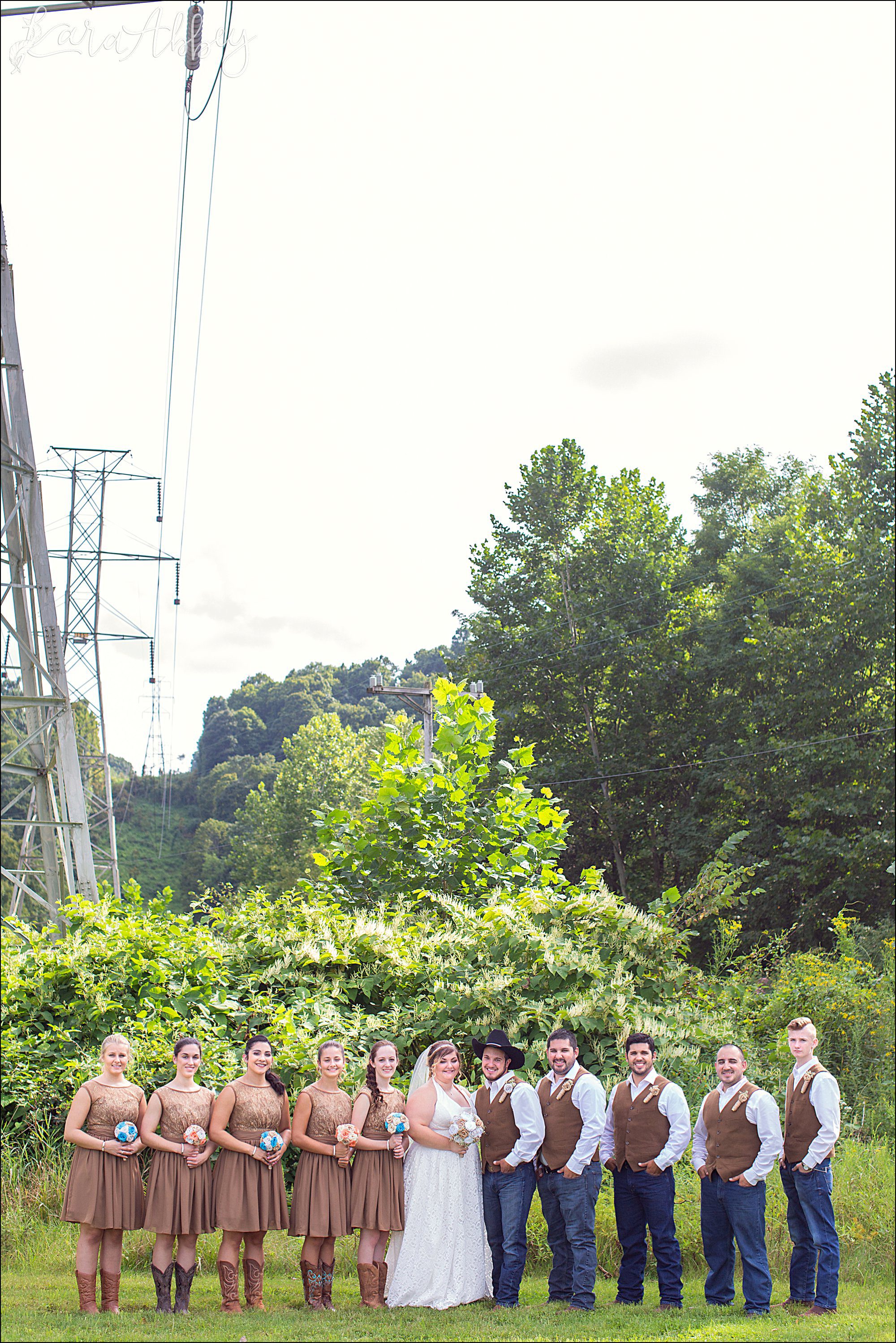 Summer Rustic DIY Wedding at Christian Life Church in Trafford, PA