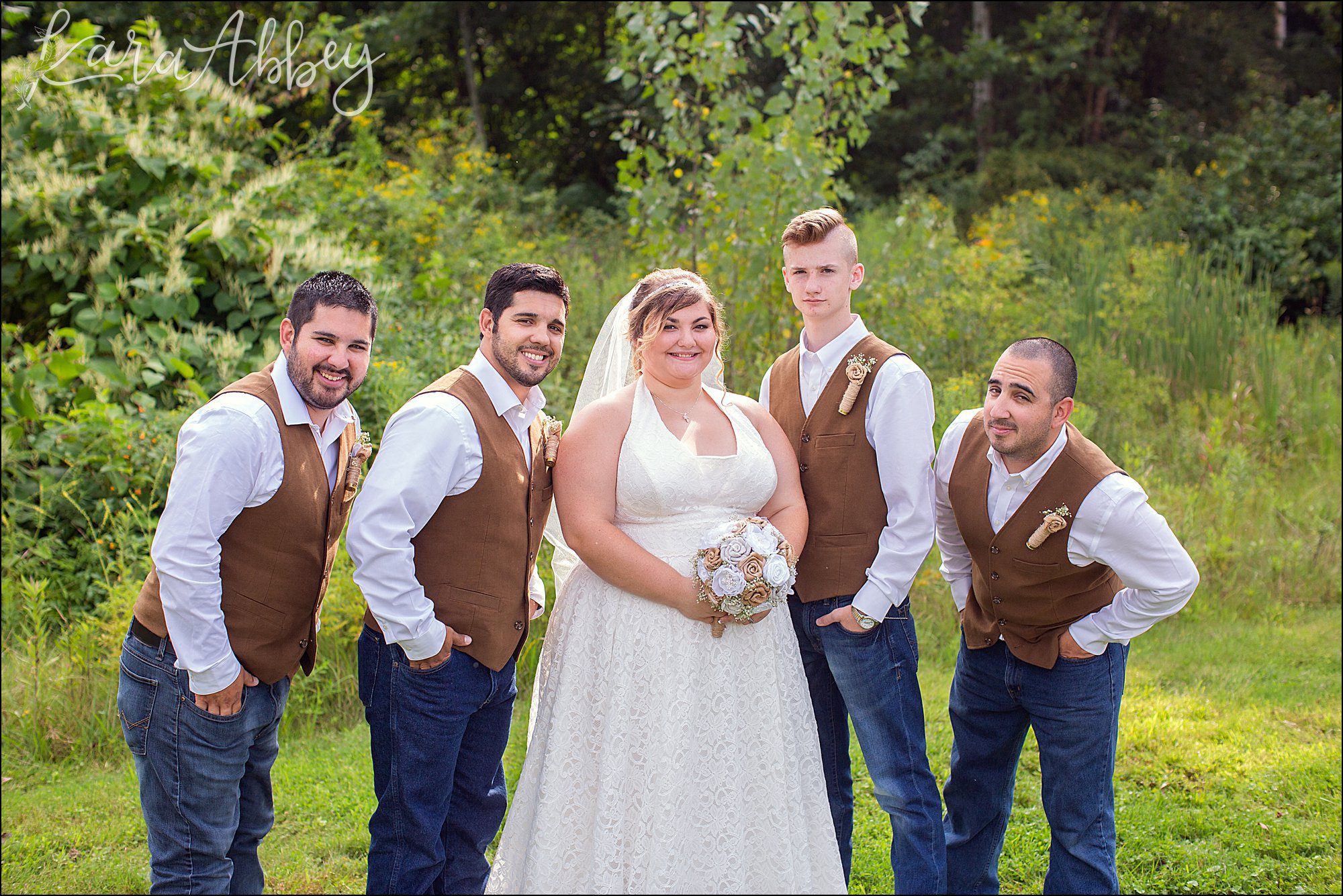 Summer Rustic DIY Wedding at Christian Life Church in Trafford, PA