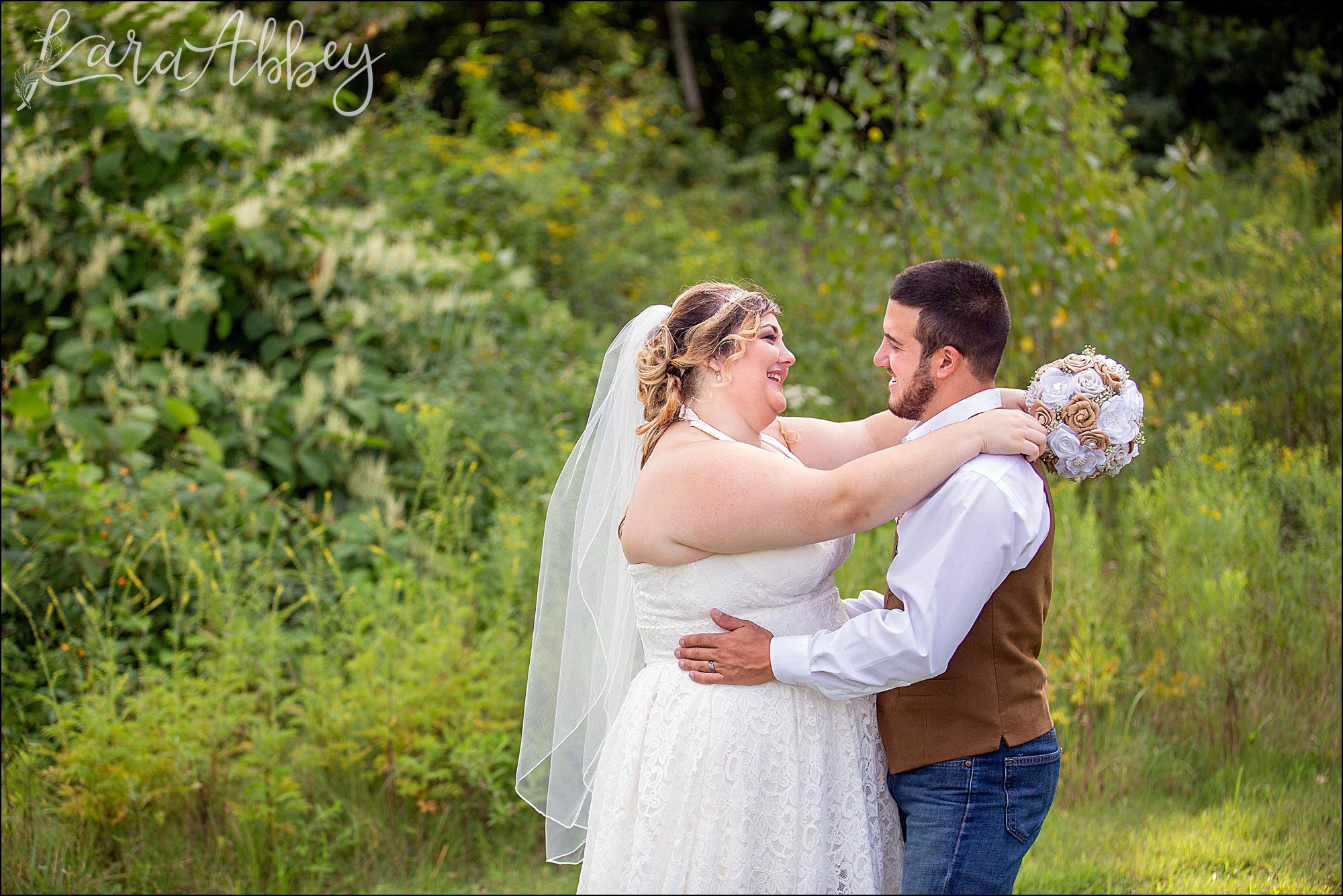 Summer Rustic DIY Wedding at Christian Life Church in Trafford, PA