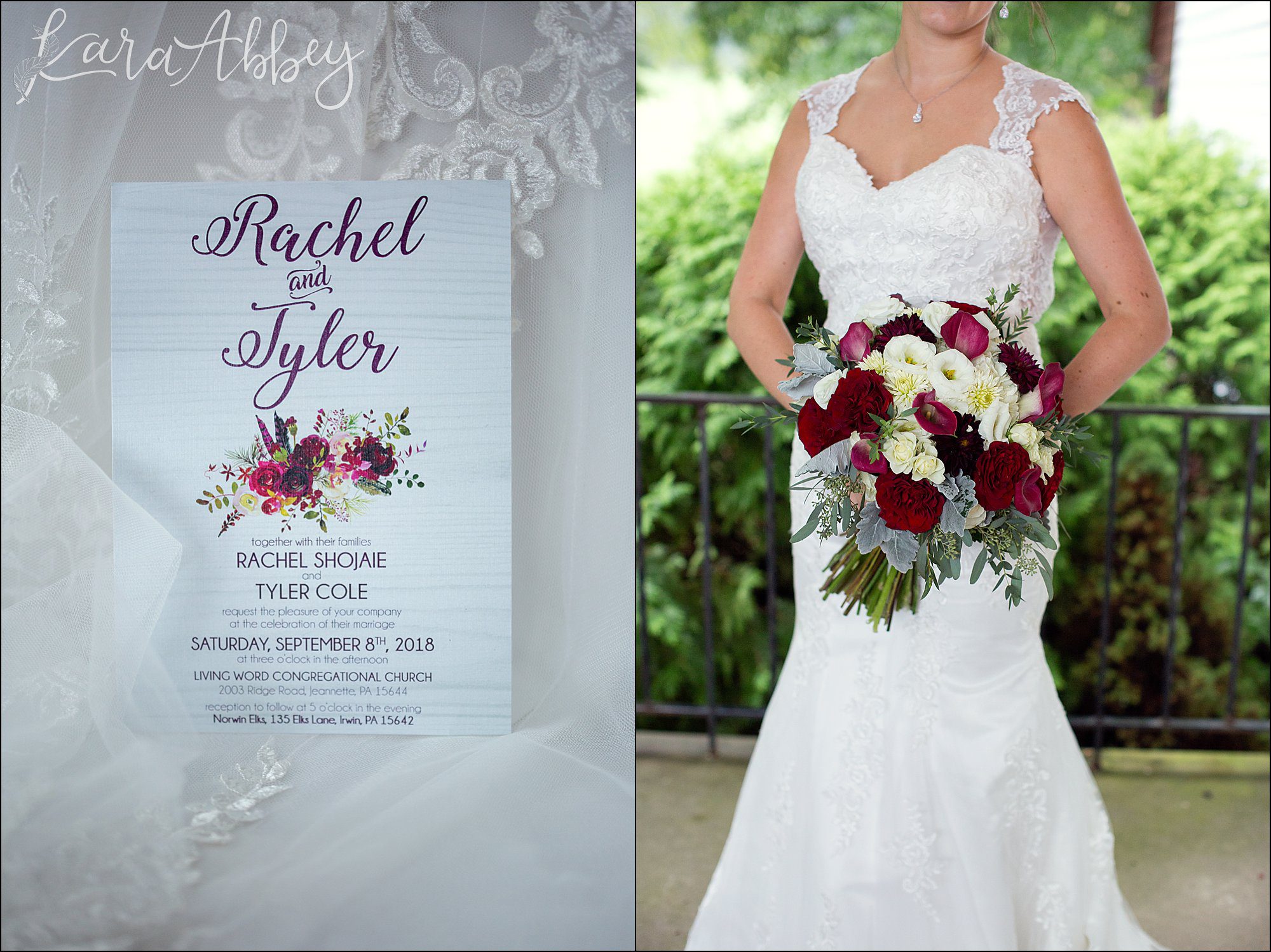 Rainy Summer Wedding at the Norwin Elks Lodge in Irwin, PA