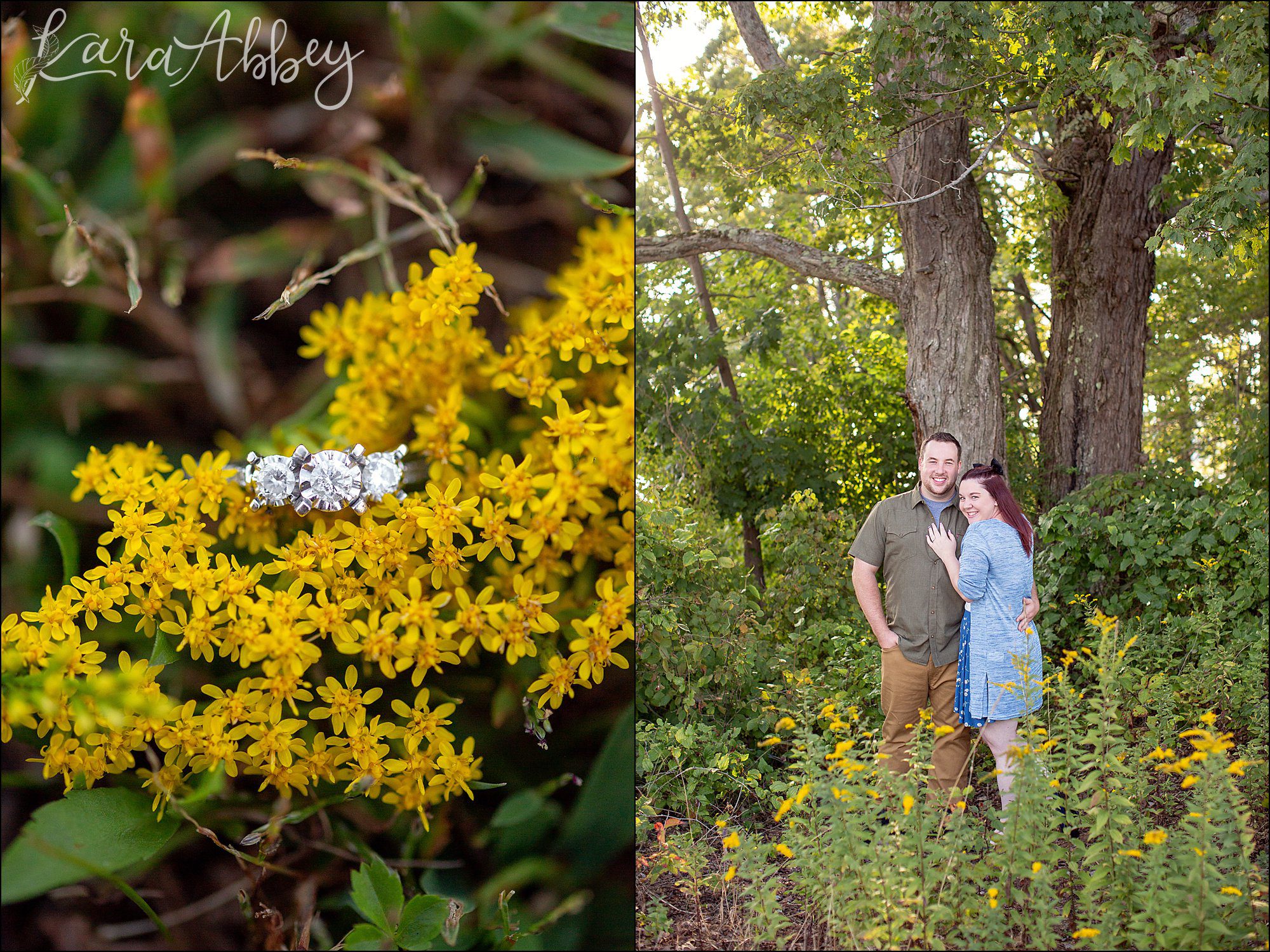 Deep Creek Lake Summer Engagement Session at Castle at the Lake in Swanson, MD