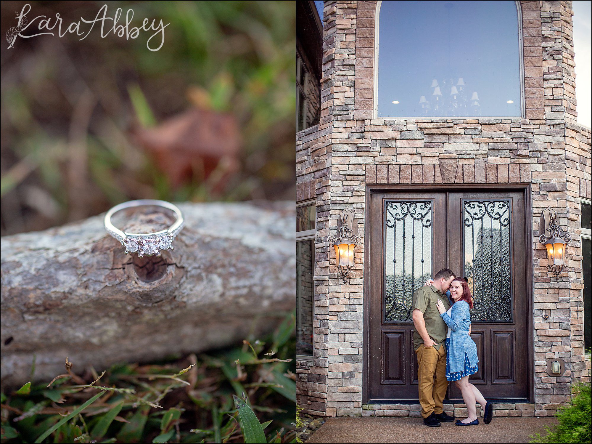 Deep Creek Lake Summer Engagement Session at Castle at the Lake in Swanson, MD
