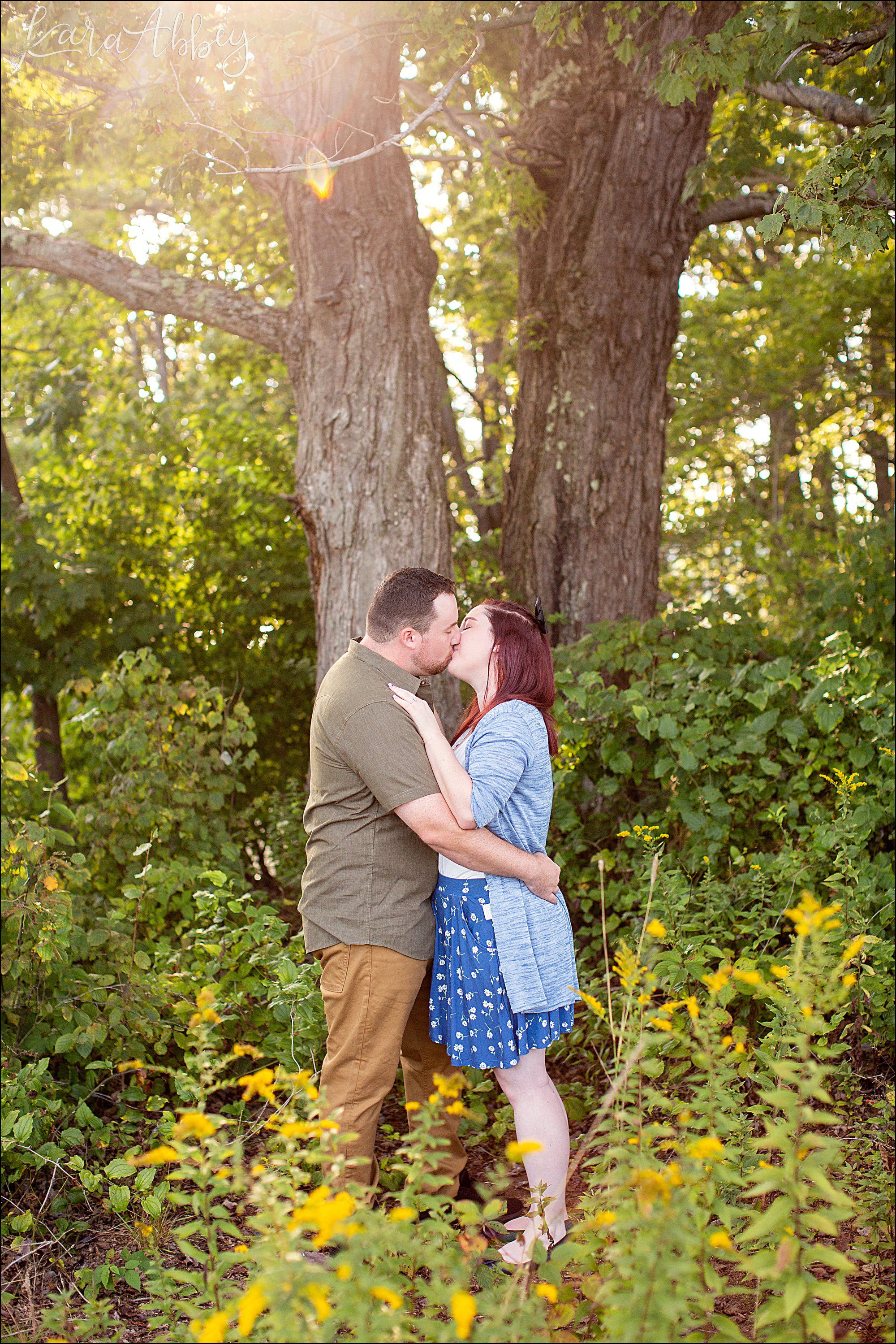 Deep Creek Lake Summer Engagement Session at Castle at the Lake in Swanson, MD