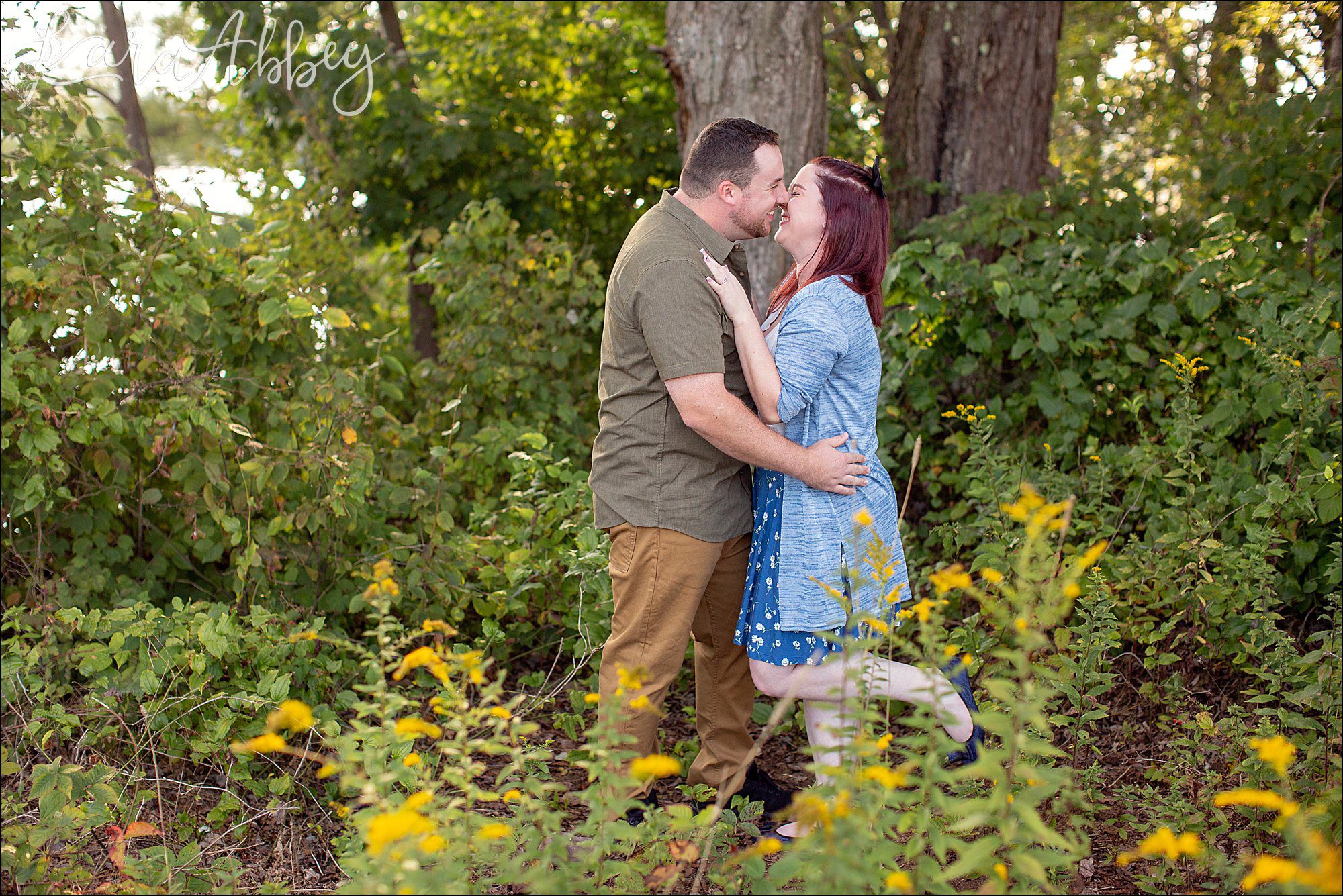 Deep Creek Lake Summer Engagement Session at Castle at the Lake in Swanson, MD