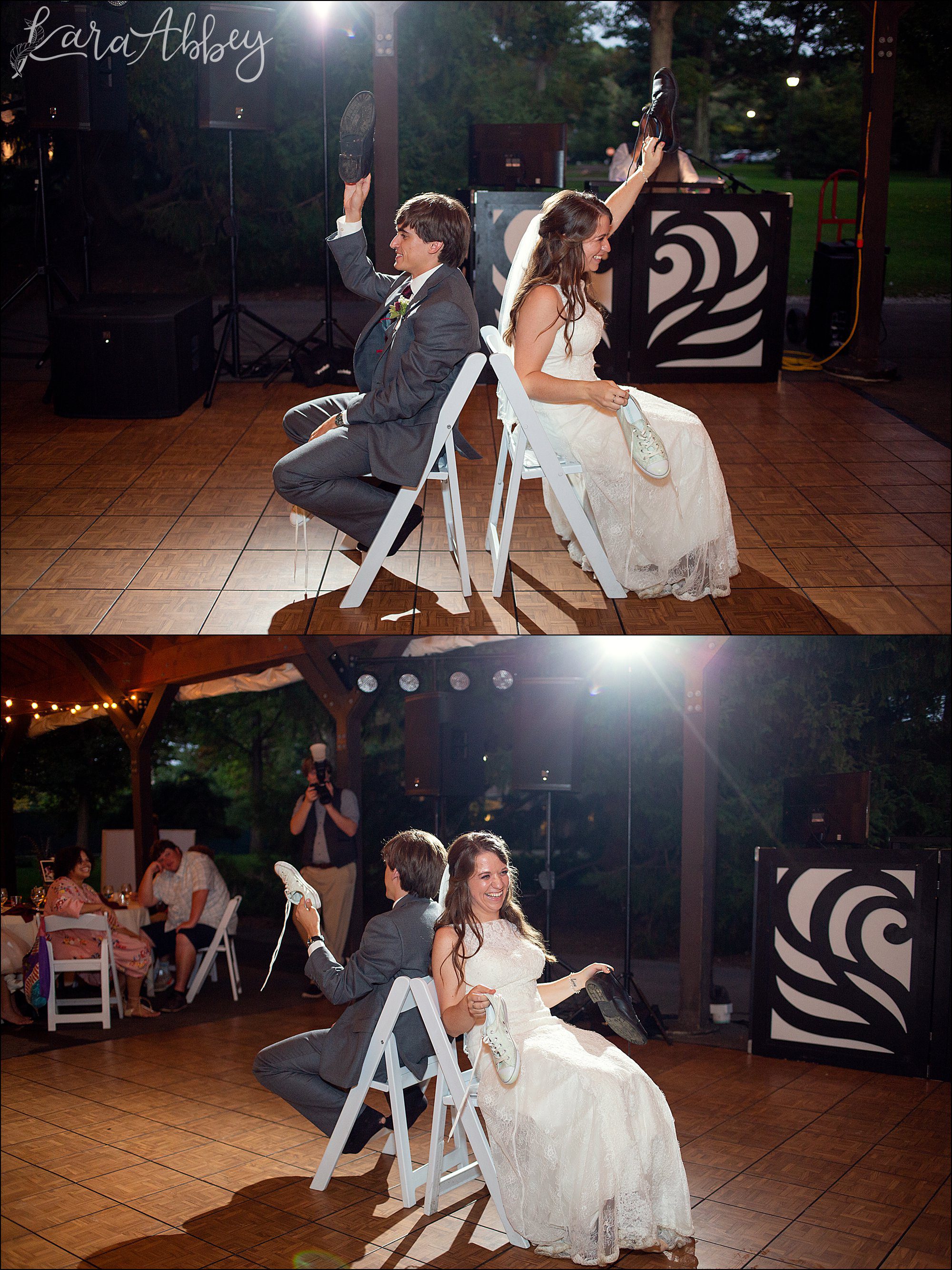 Succop Nature Park Wedding Outdoors in the Fall in Butler PA - The Newlywed Game