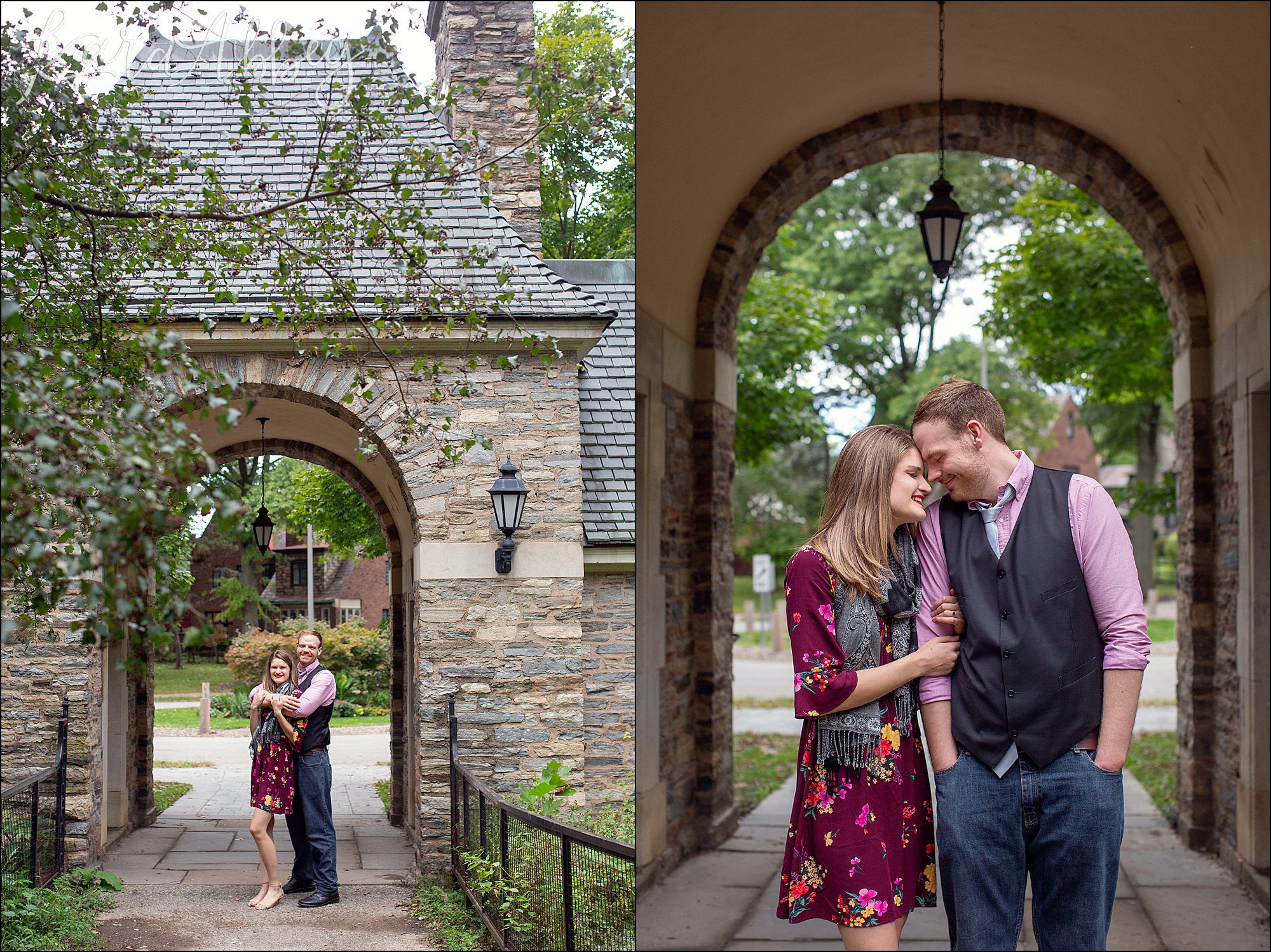 Summer Engagement Photos at Frick Park in Pittsburgh, PA