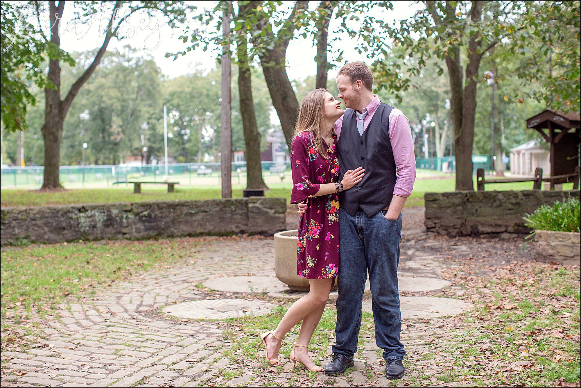 Summer Engagement Photos at Frick Park in Pittsburgh, PA