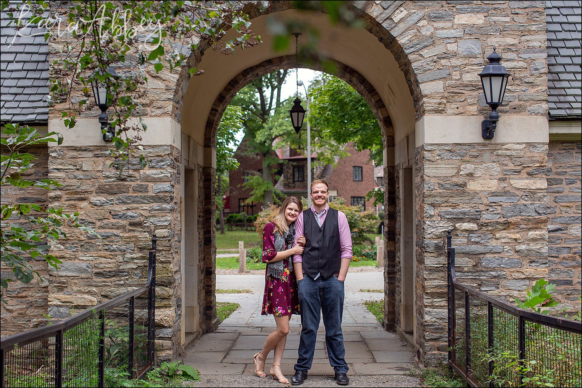 Summer Engagement Photos at Frick Park in Pittsburgh, PA