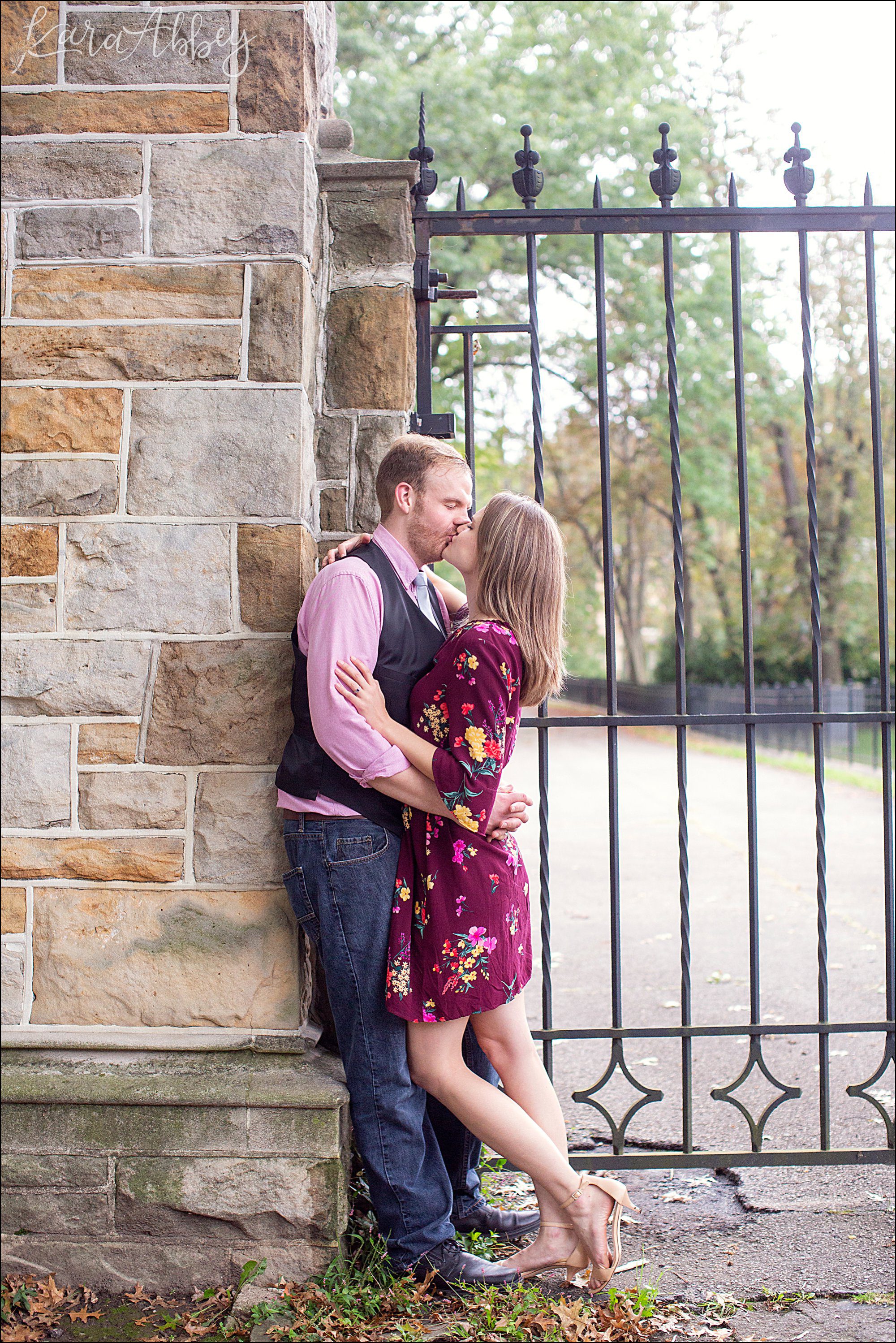 Summer Engagement Photos at Frick Park in Pittsburgh, PA