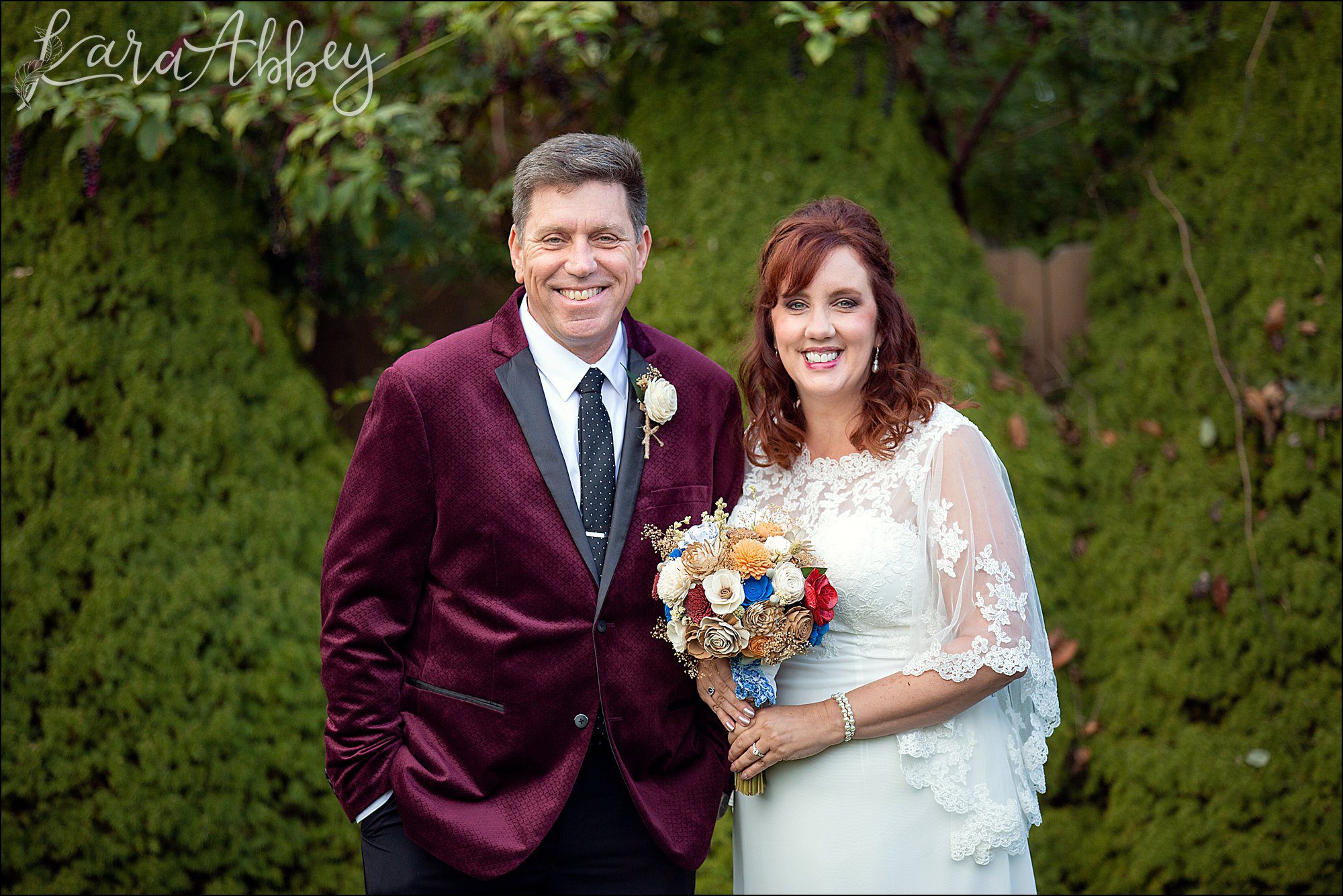 Fall Library Themed Wedding at Banquets Unlimited in Irwin, PA