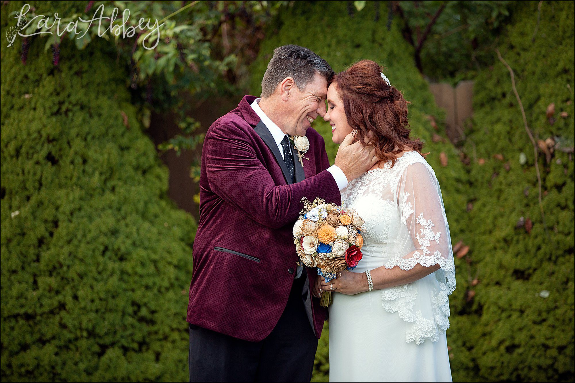 Fall Library Themed Wedding at Banquets Unlimited in Irwin, PA
