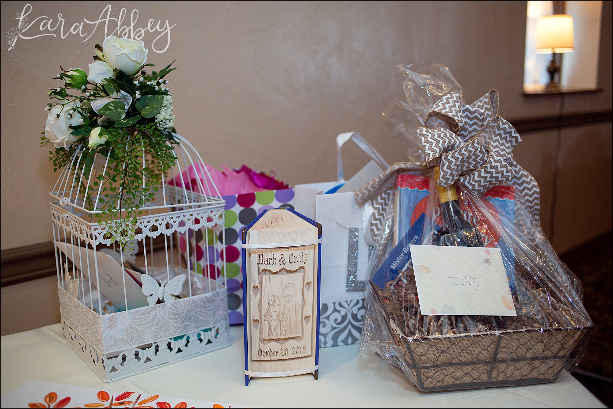 Fall Library Themed Wedding at Banquets Unlimited in Irwin, PA