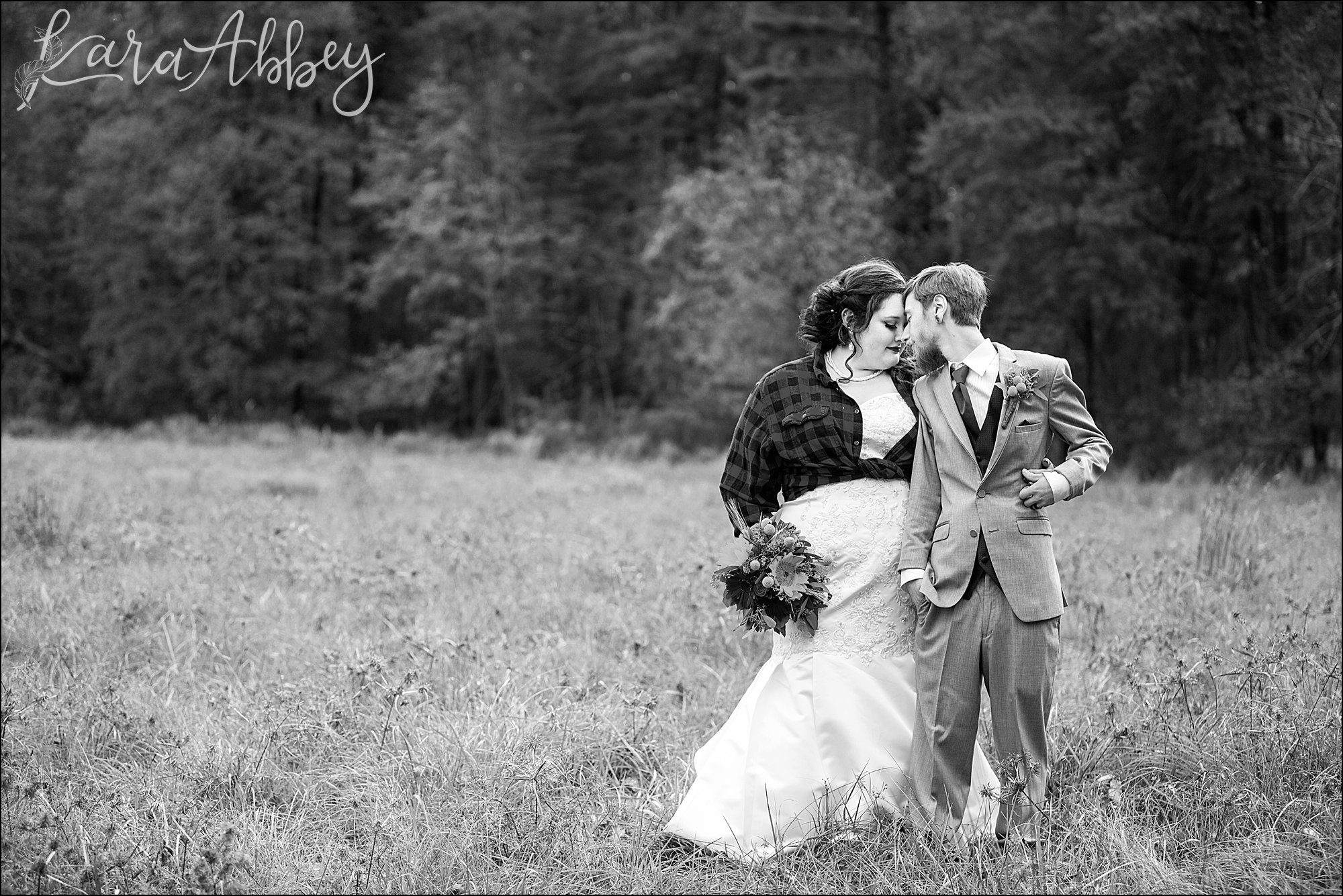 Fall Red & Yellow Wedding Photography in Hopwood, PA - Portraits at Friendship Hill National Historic Site