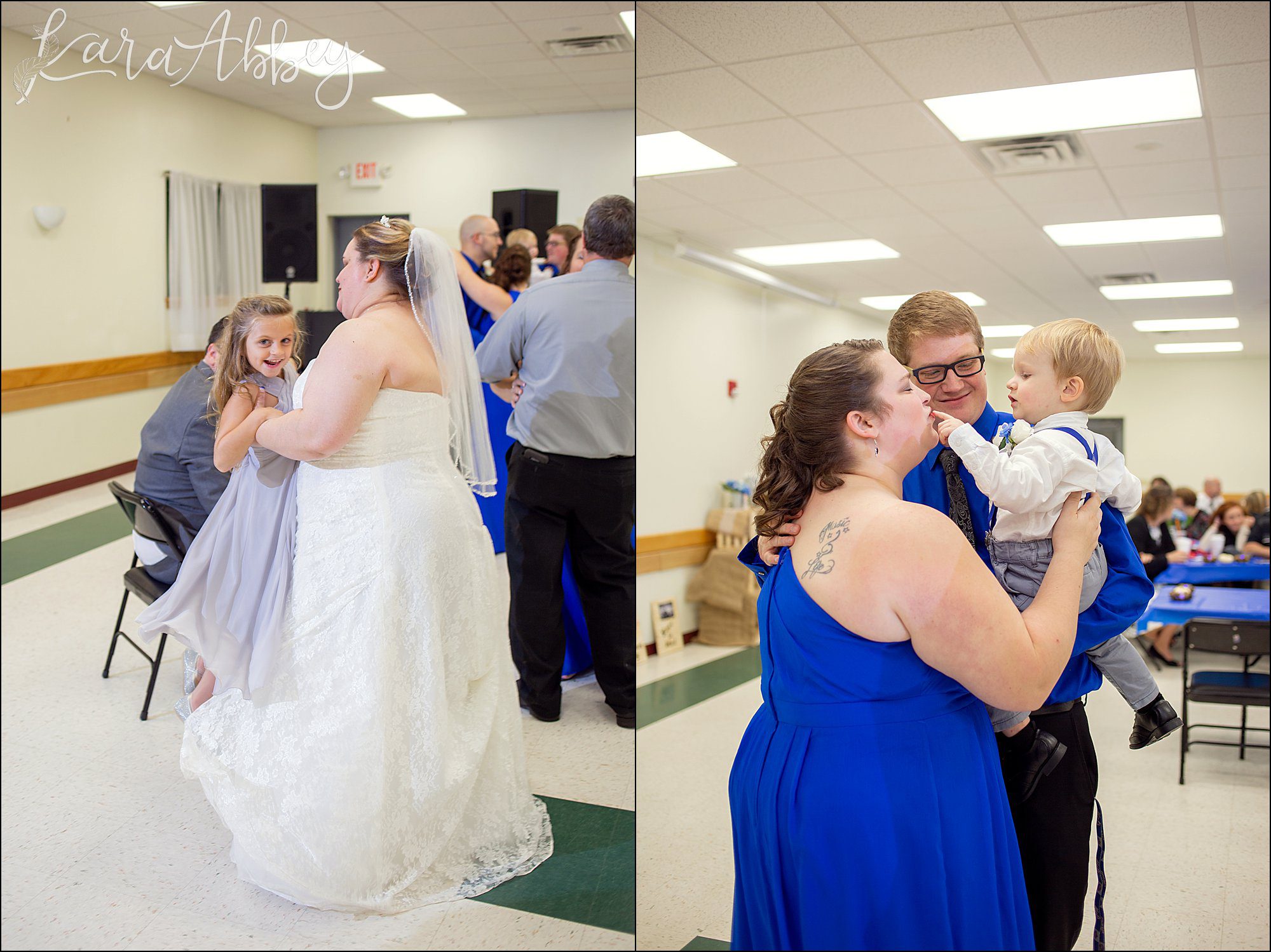 Chilly Fall Day - Blue Wedding Photography - Reception