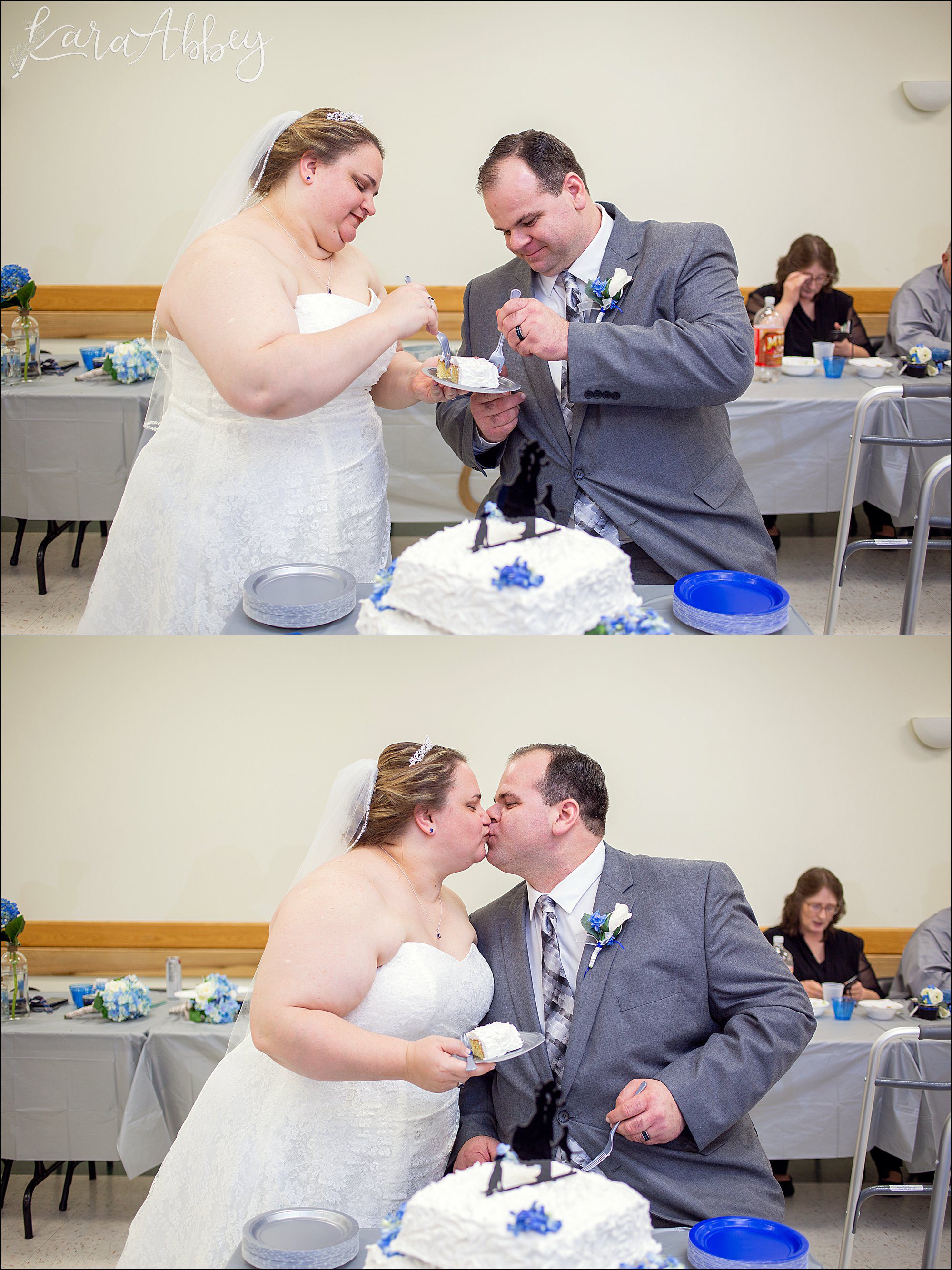 Chilly Fall Day - Blue Wedding Photography - Reception