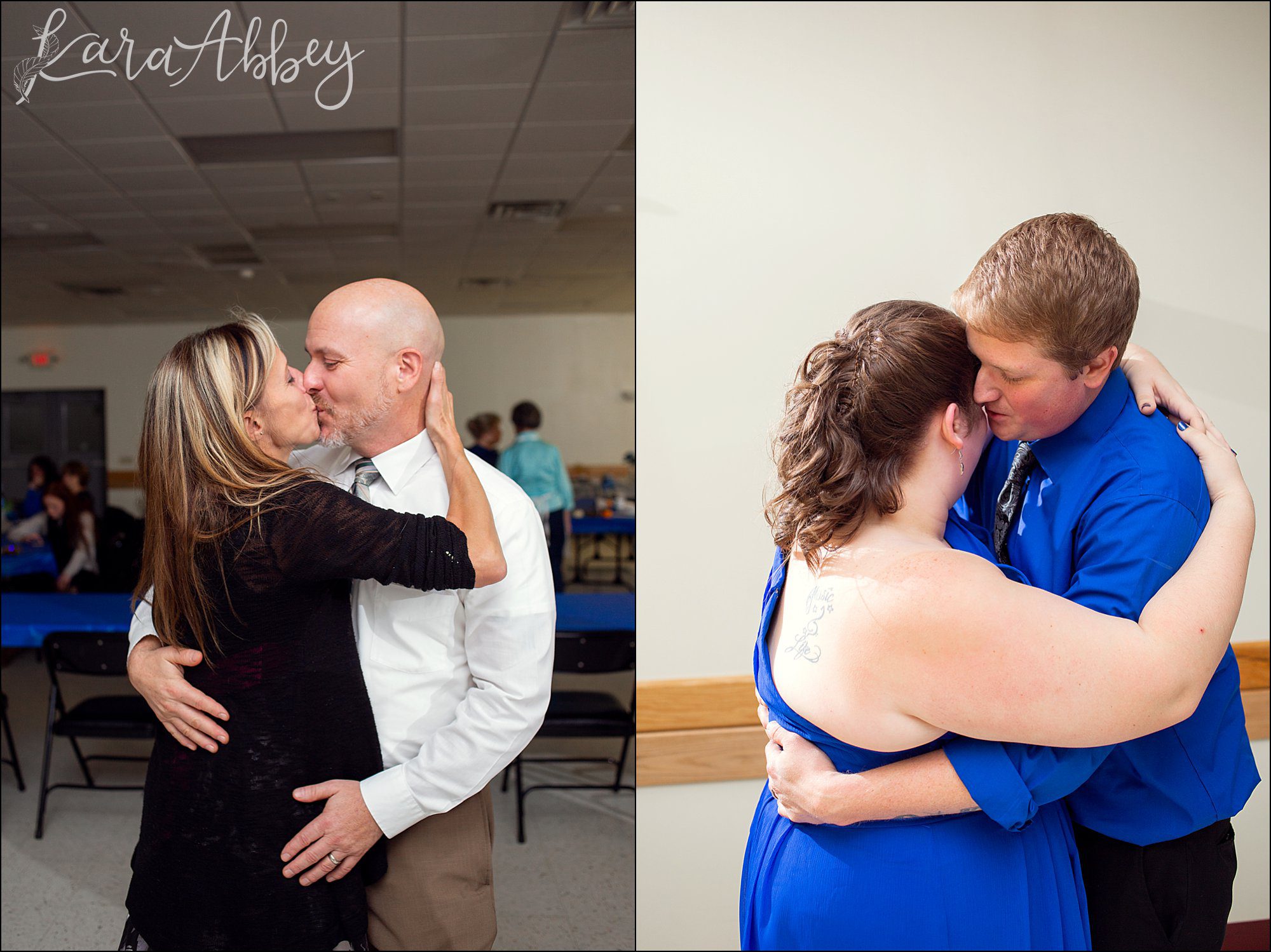 Chilly Fall Day - Blue Wedding Photography - Reception