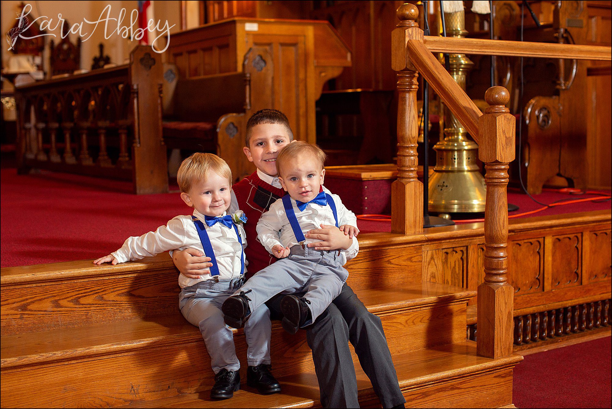 Chilly Fall Day - Blue Wedding Photography - Formal Portraits