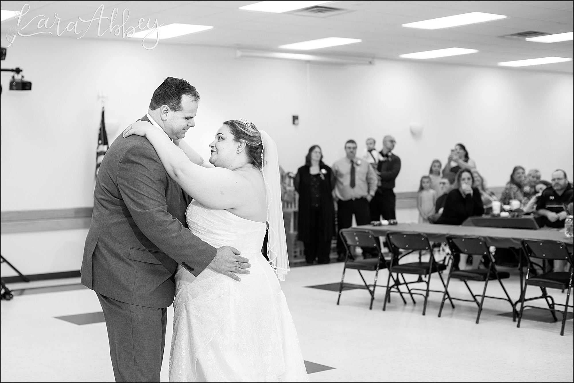 Chilly Fall Day - Blue Wedding Photography - Reception