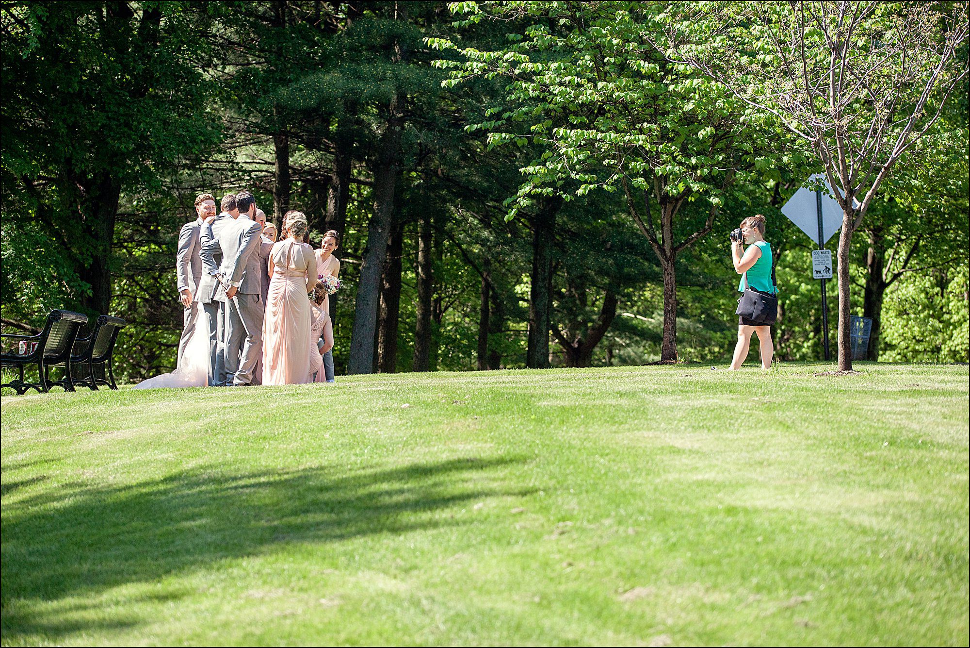 Behind the Scenes of a Wedding Photographer in Irwin, PA 2018 - White Oak Park