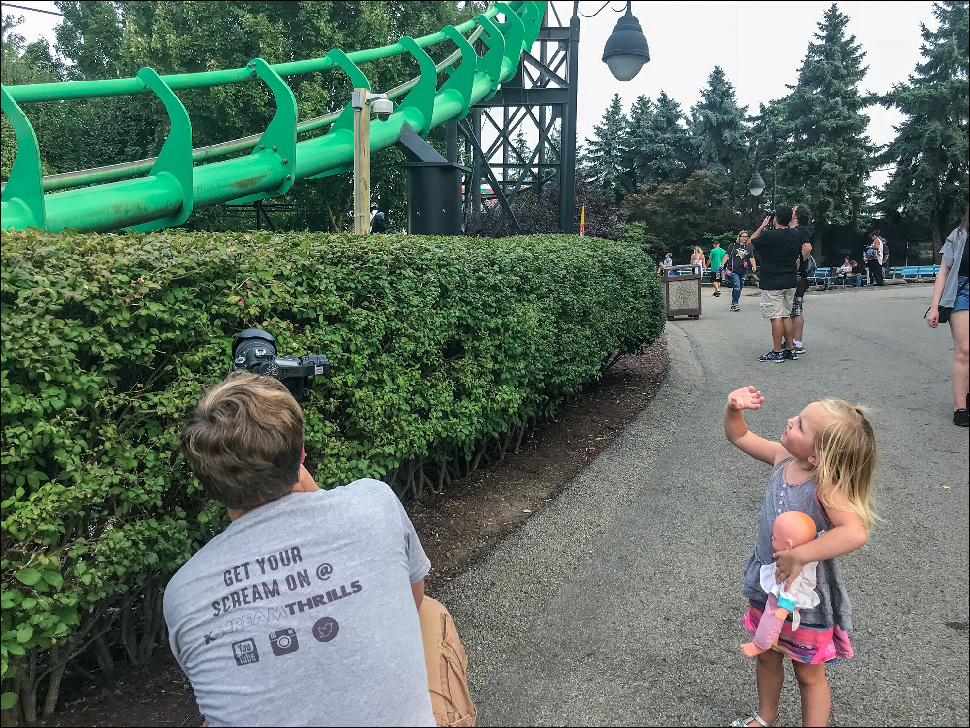 Behind the Scenes of a Wedding Photographer in Irwin, PA 2018 - Kennywood