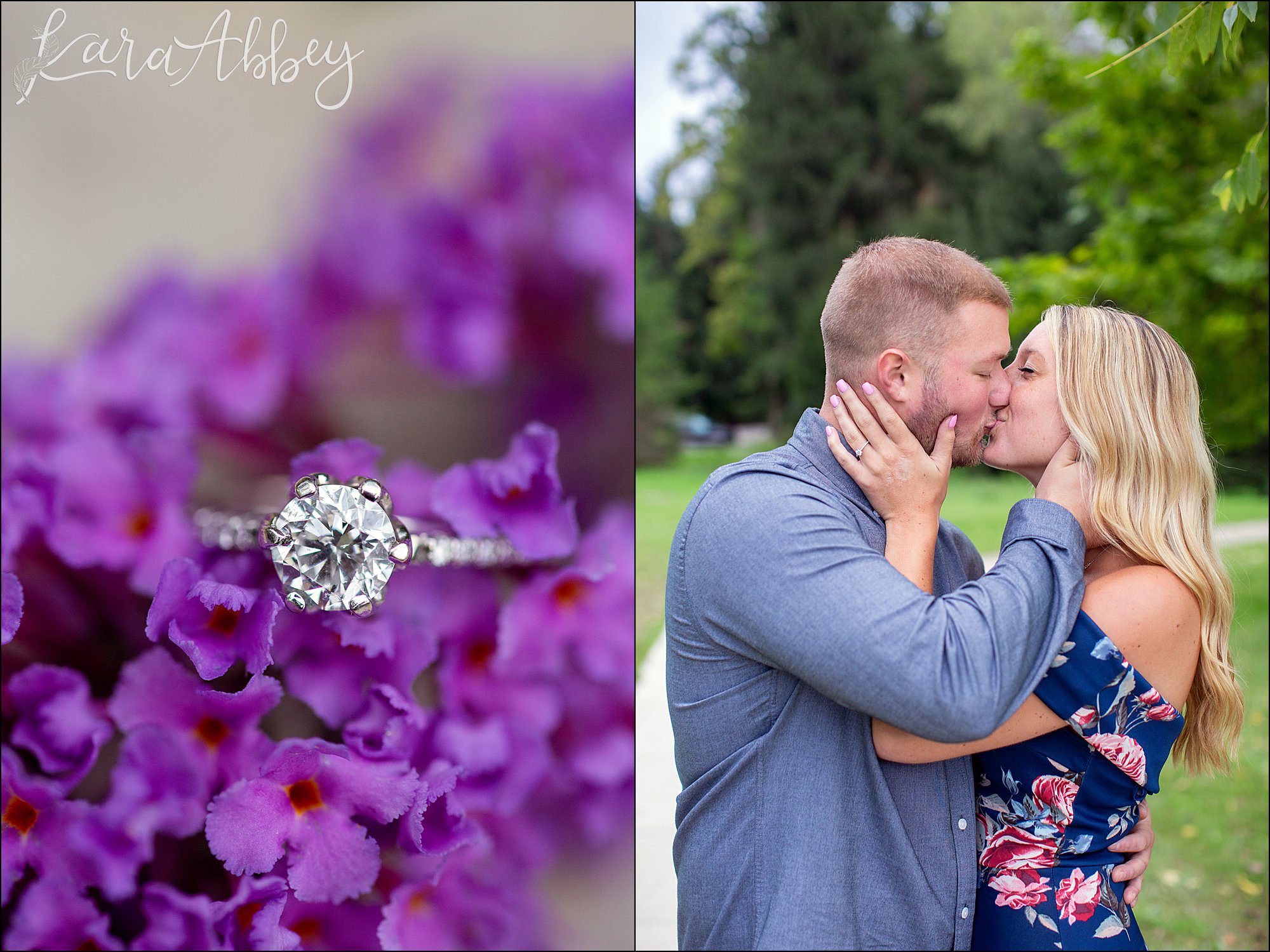 Fall Engagement Photos at Twin Lakes Park in Greensburg, PA