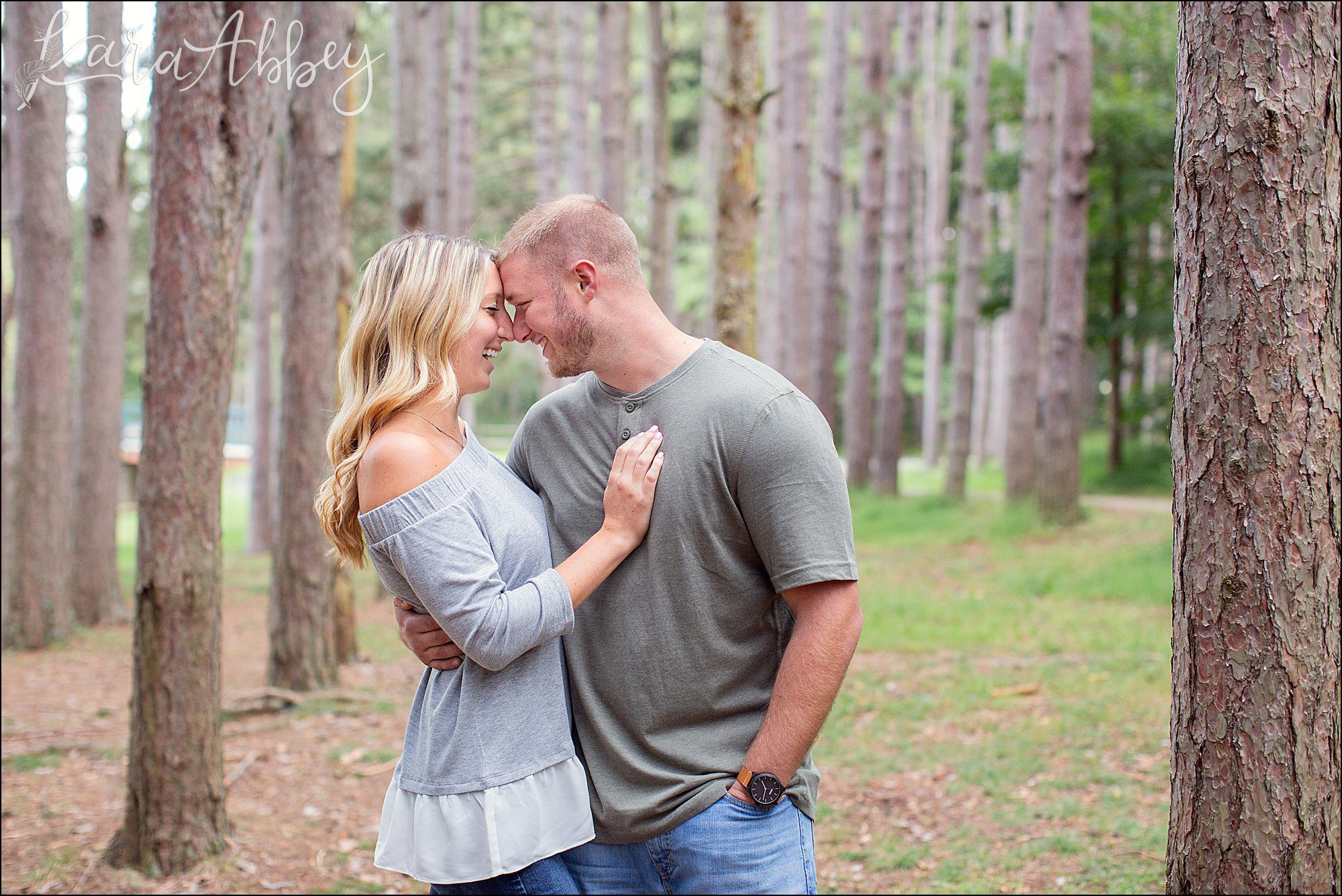Fall Engagement Photos at Twin Lakes Park in Greensburg, PA