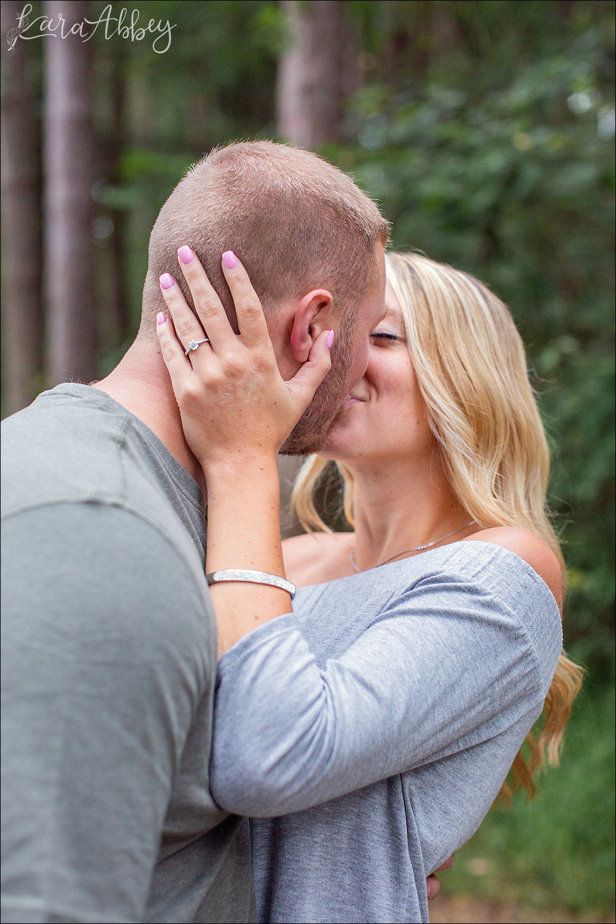 Fall Engagement Photos at Twin Lakes Park in Greensburg, PA