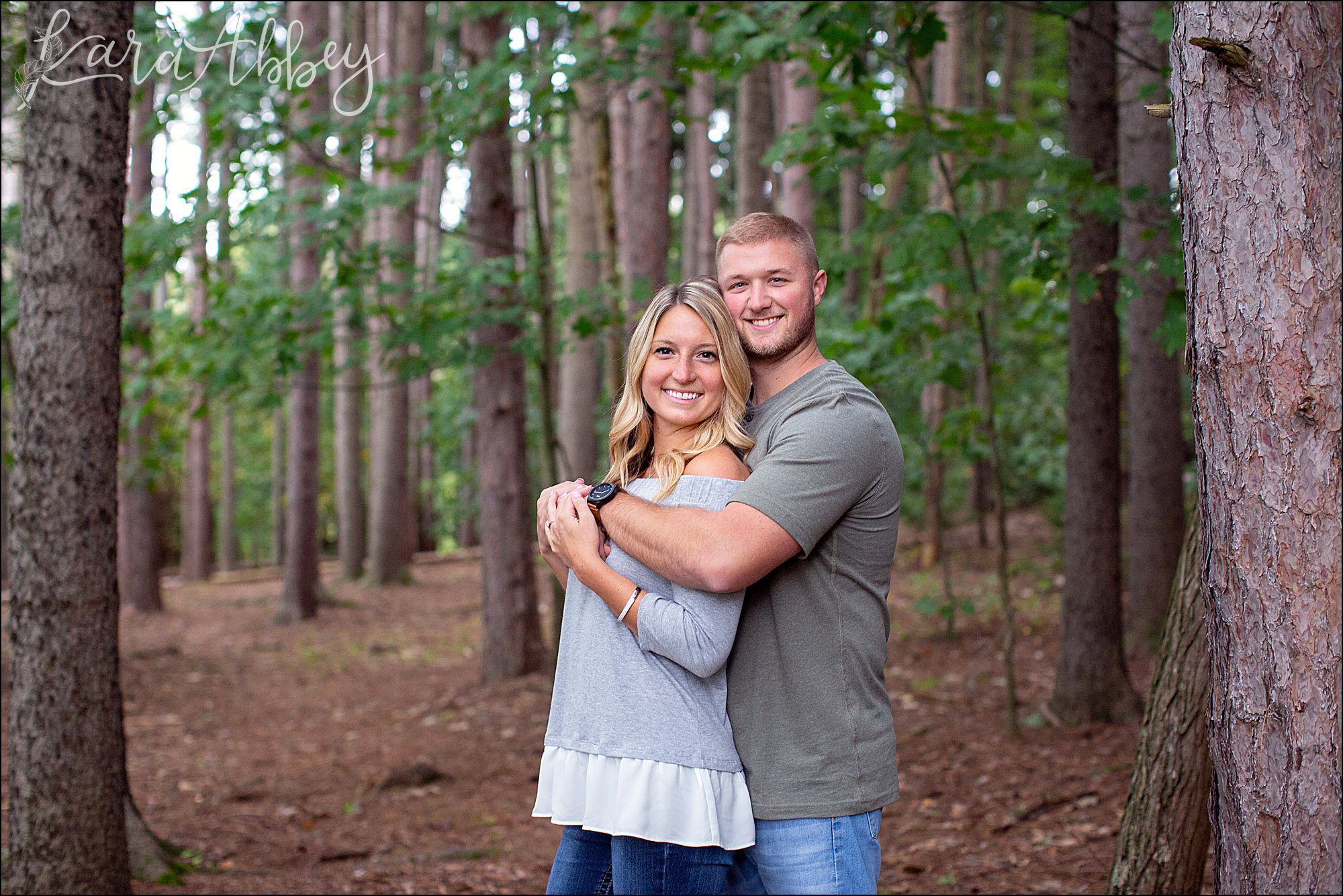 Fall Engagement Photos at Twin Lakes Park in Greensburg, PA