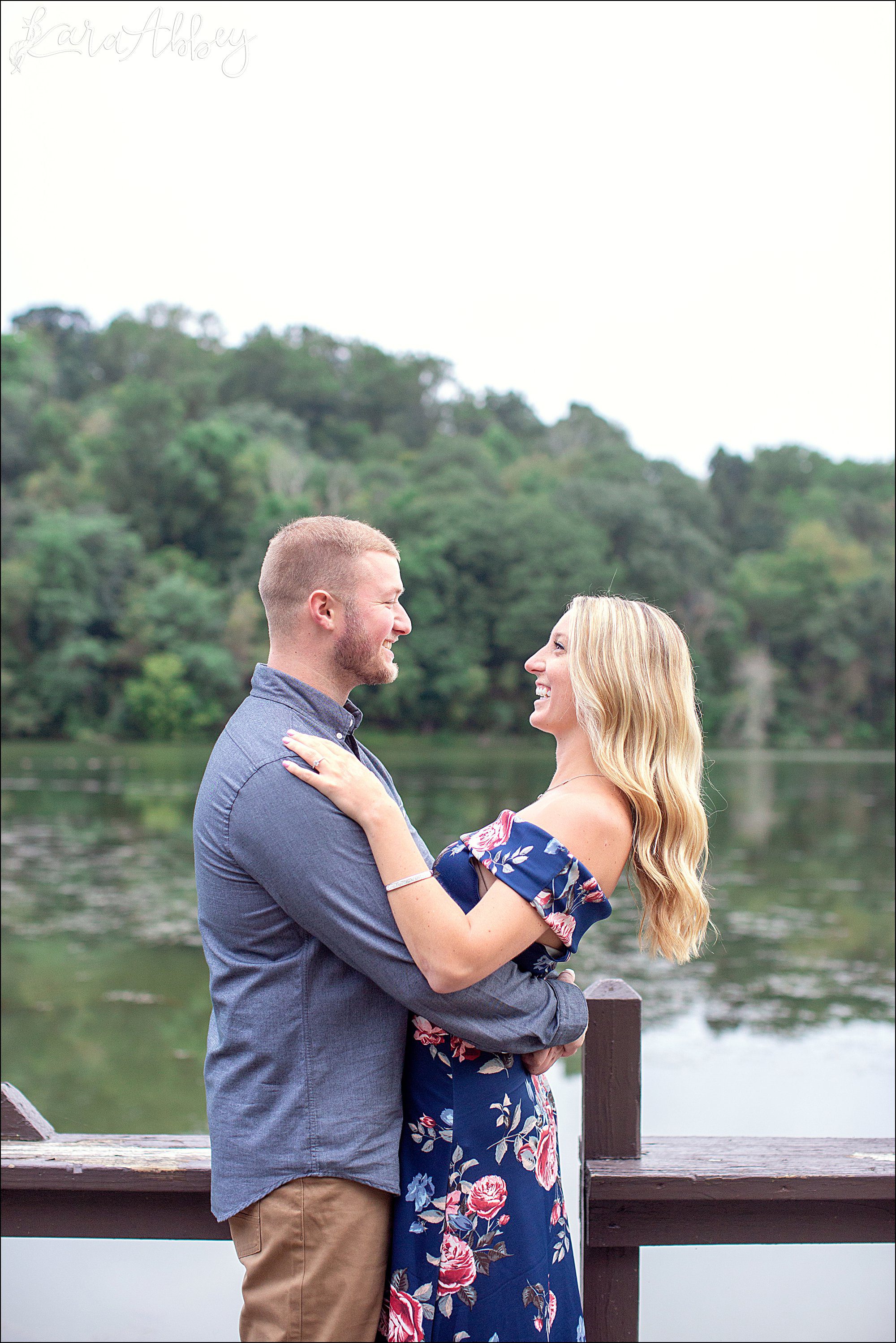Fall Engagement Photos at Twin Lakes Park in Greensburg, PA