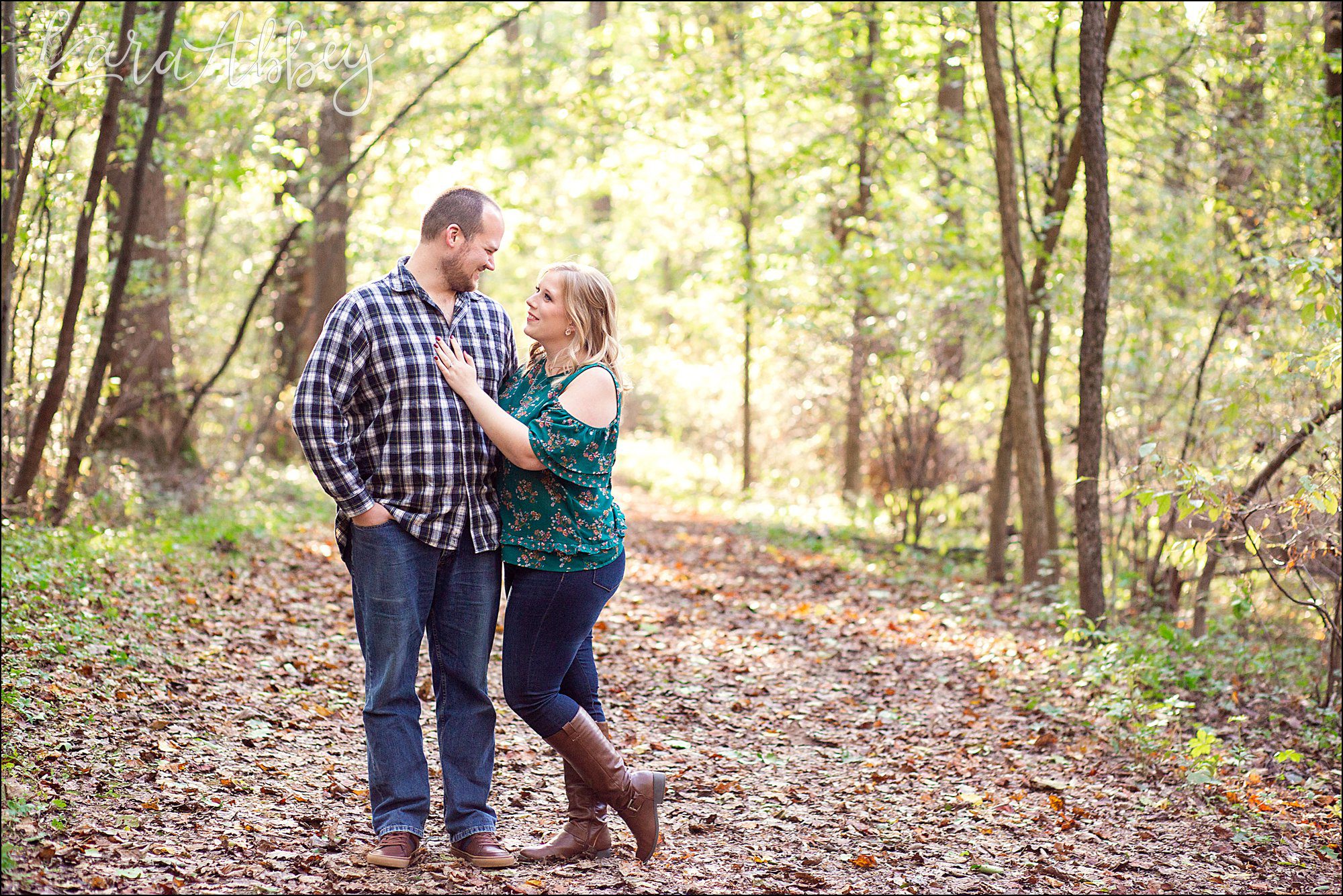 Fall Engagement Photos at Bushy Run Battlefield in Jeannette, PA