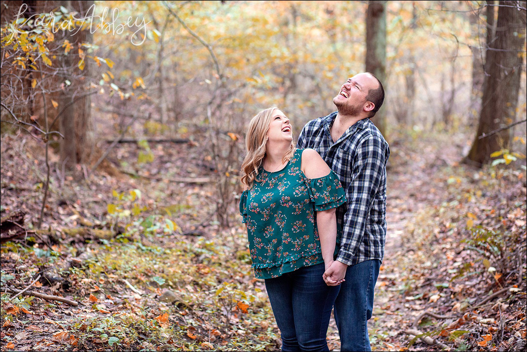 Fall Engagement Photos at Bushy Run Battlefield in Jeannette, PA