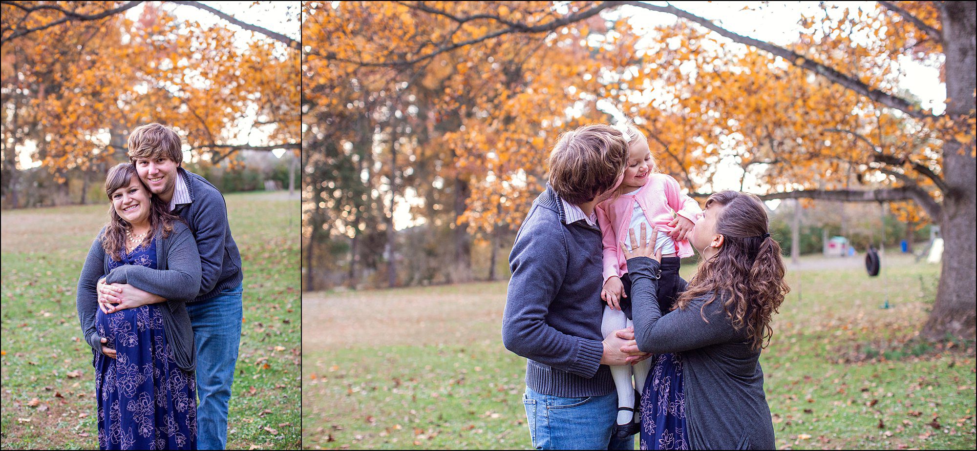 Our Own Fall Family Photos in Irwin, PA Backyard