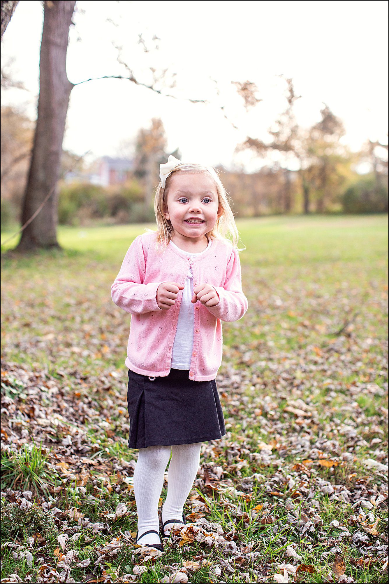 Our Own Fall Family Photos in Irwin, PA Backyard