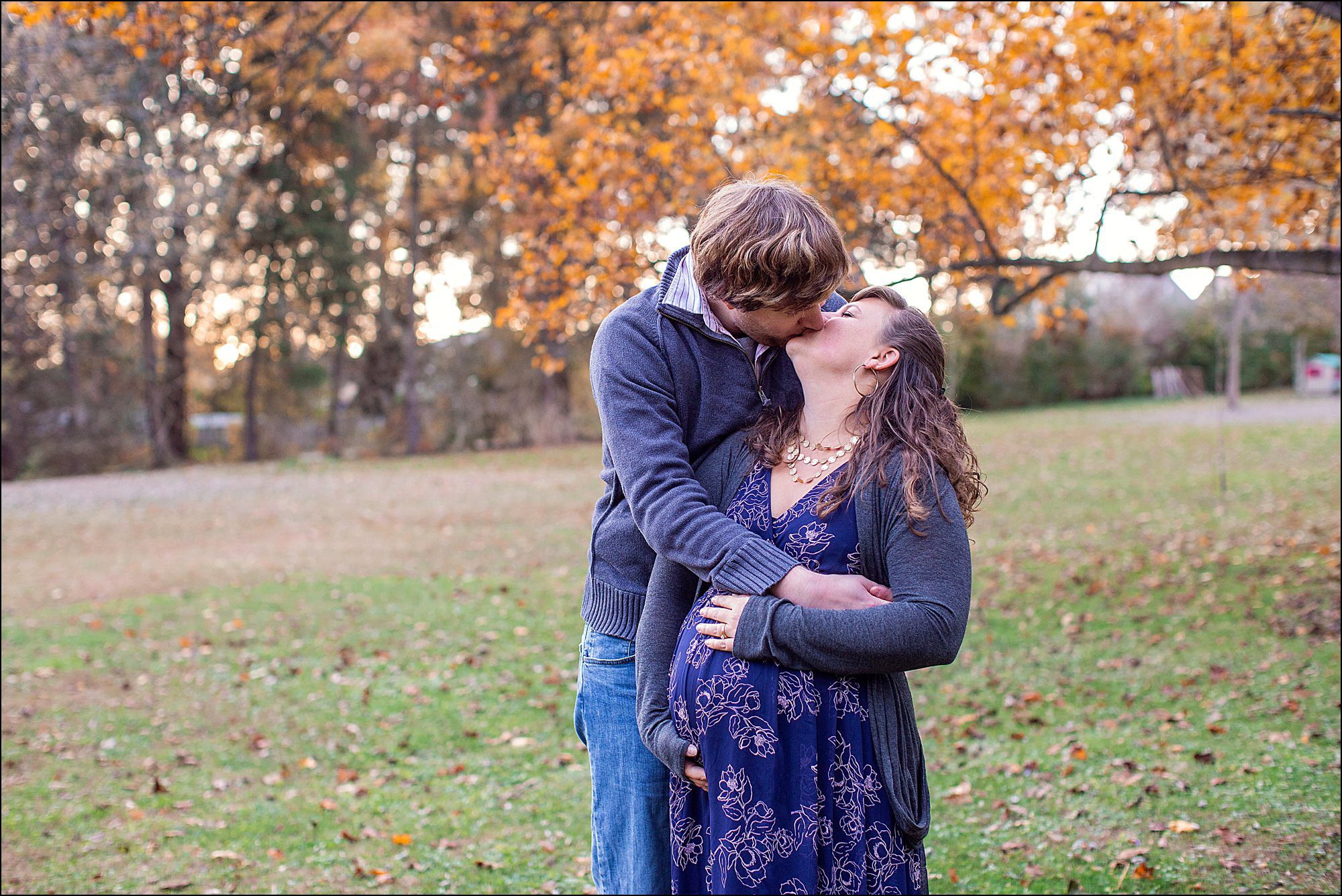 Our Own Fall Family Photos in Irwin, PA Backyard