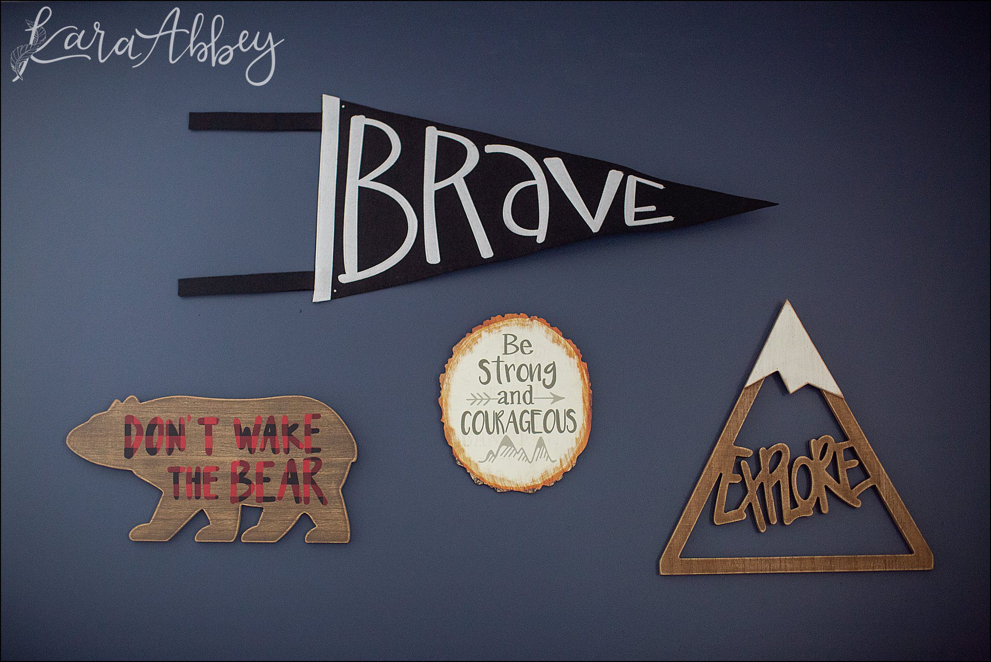 Navy Blue Bear-Themed Baby Boy Nursery in Irwin, PA