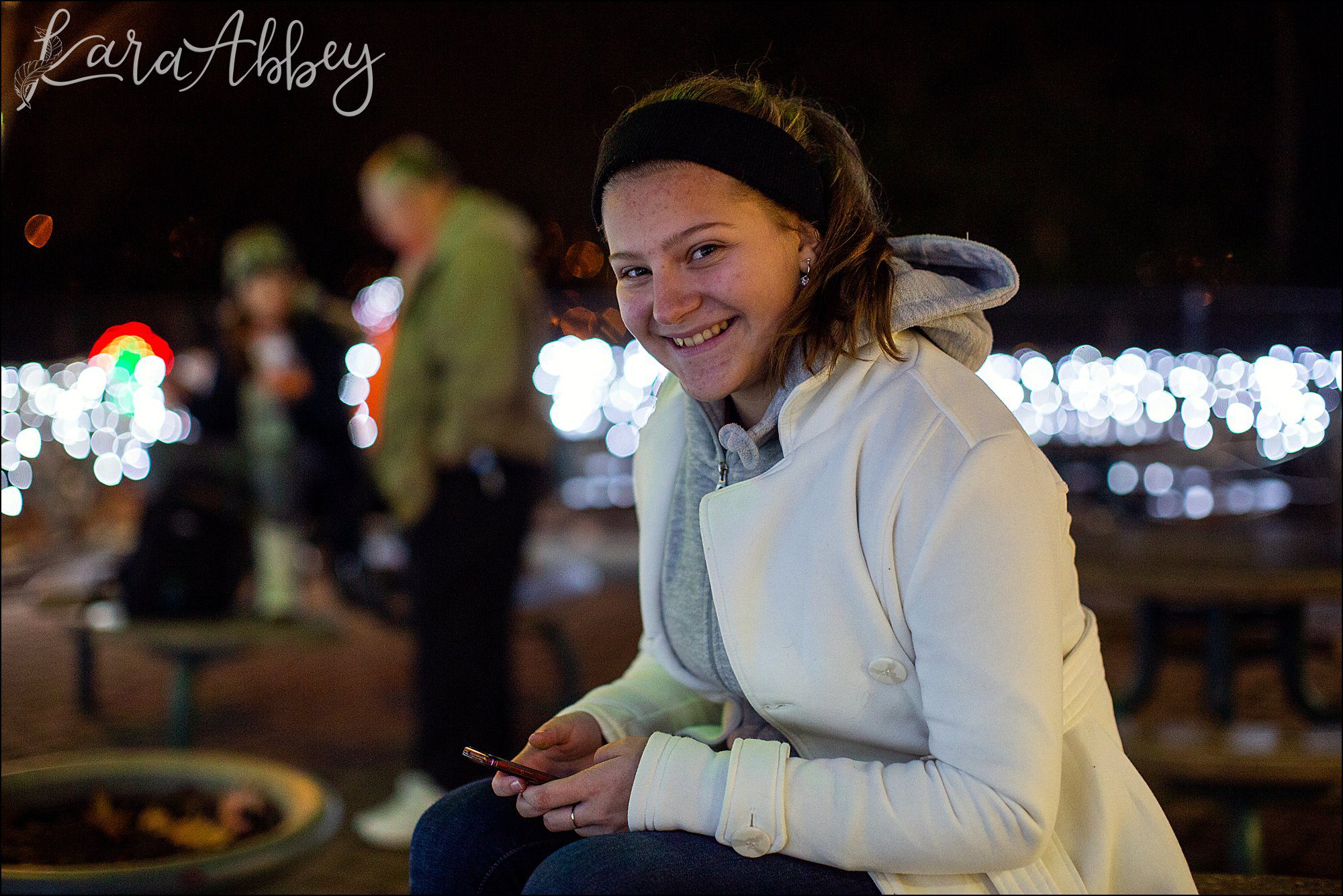 Kennywood Park Holiday Lights 2018 in West Mifflin, PA