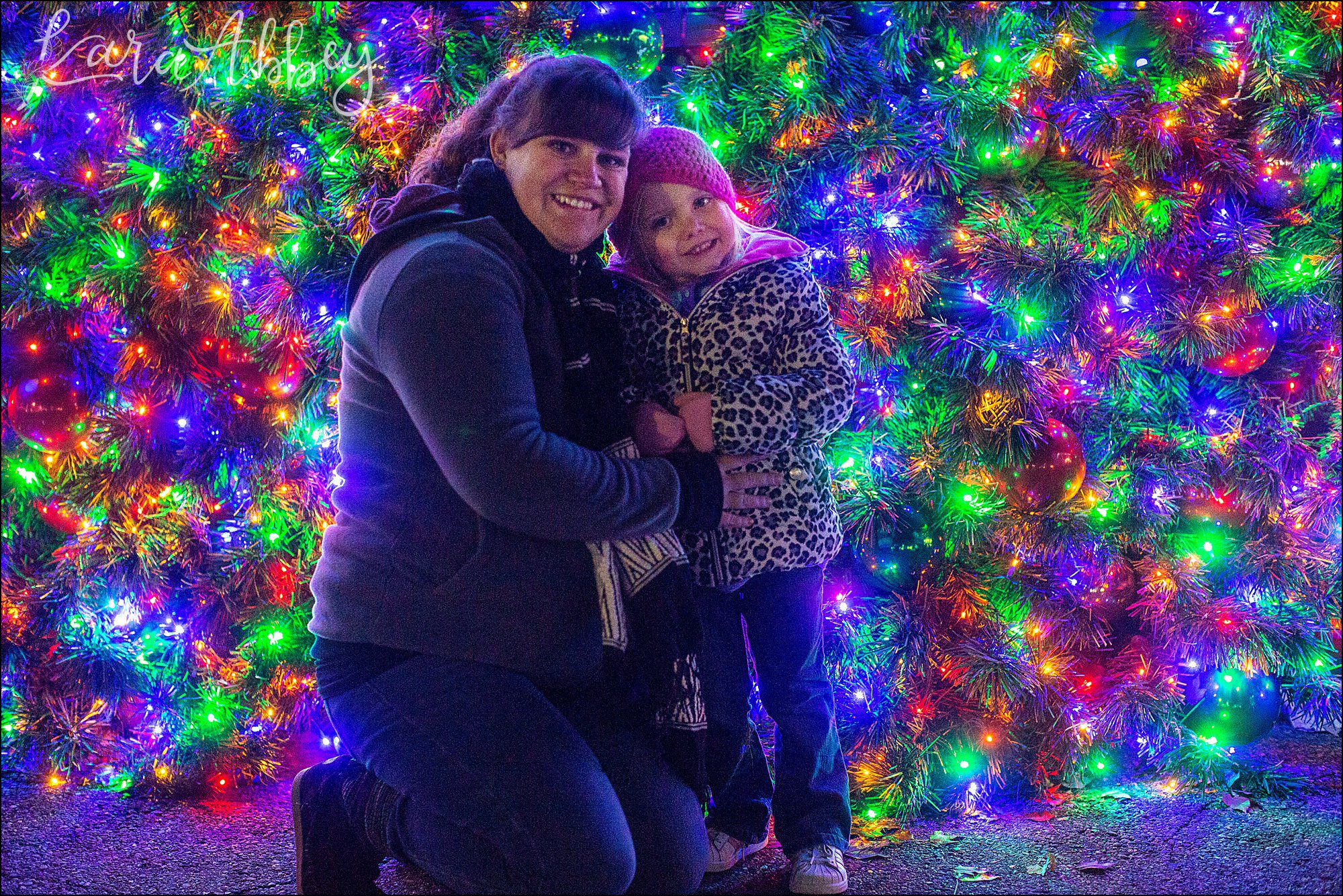 Kennywood Park Holiday Lights 2018 in West Mifflin, PA