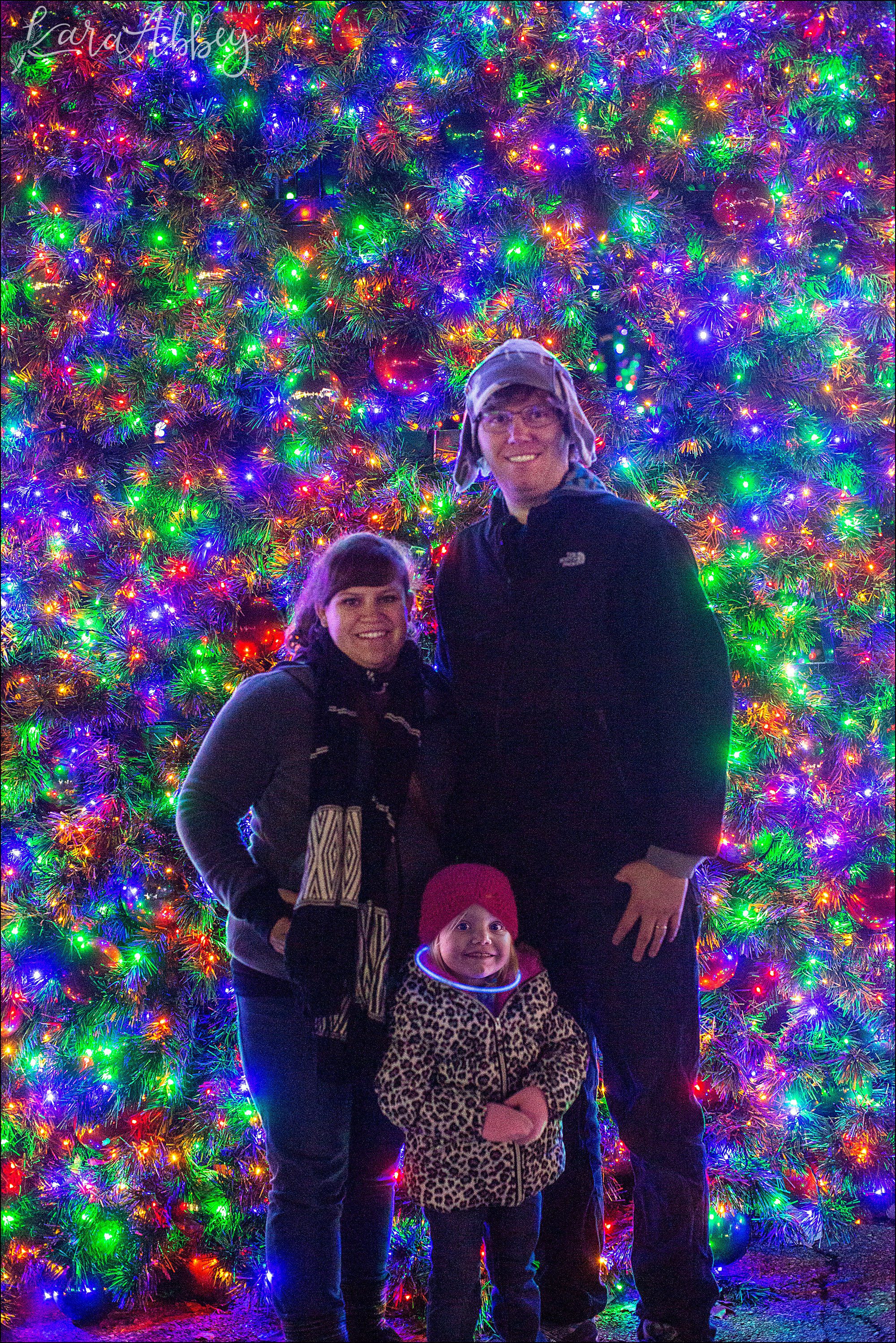 Kennywood Park Holiday Lights 2018 in West Mifflin, PA