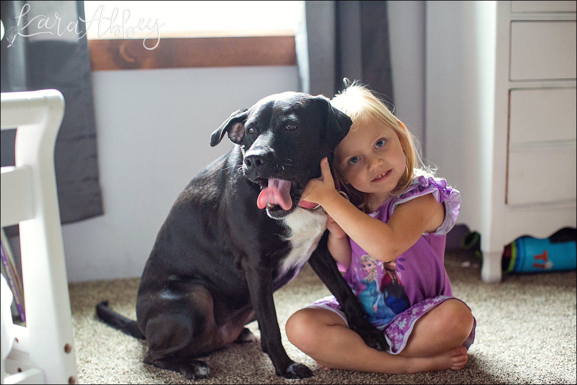 Bloopers from Weekly Photos of Black Lab and Toddler in Irwin, PA