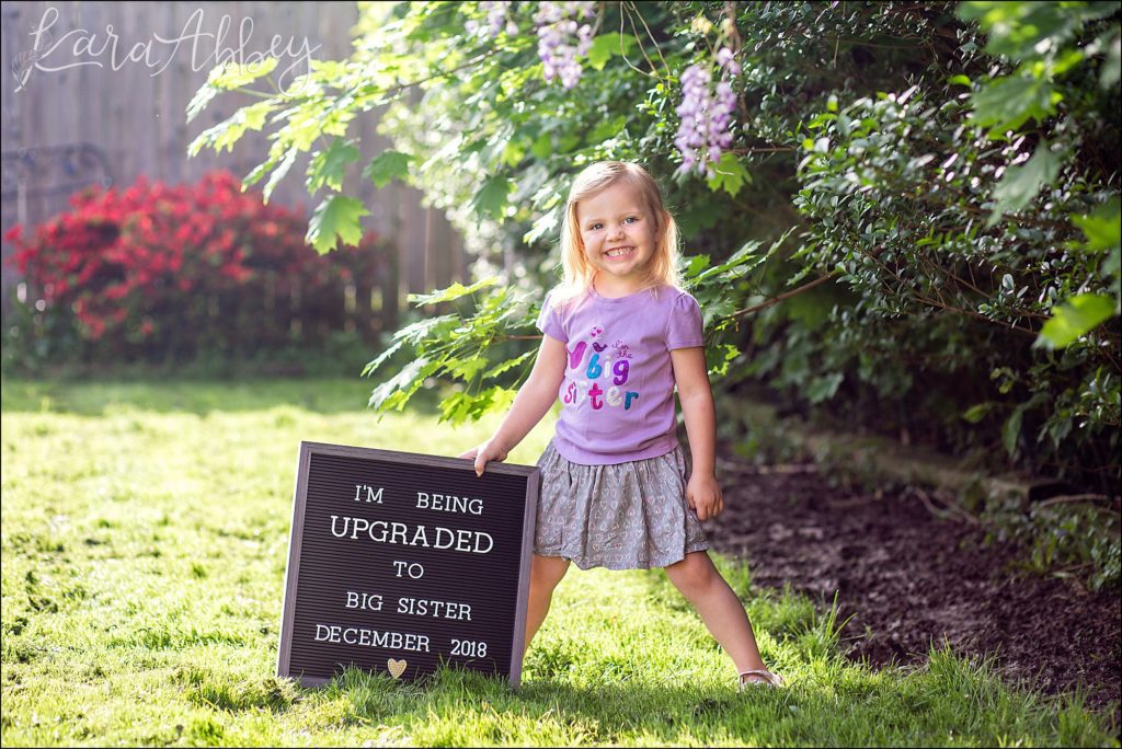 North Huntingdon Wedding Photographer Favorite Personal Images from 2018 - Baby Announcement